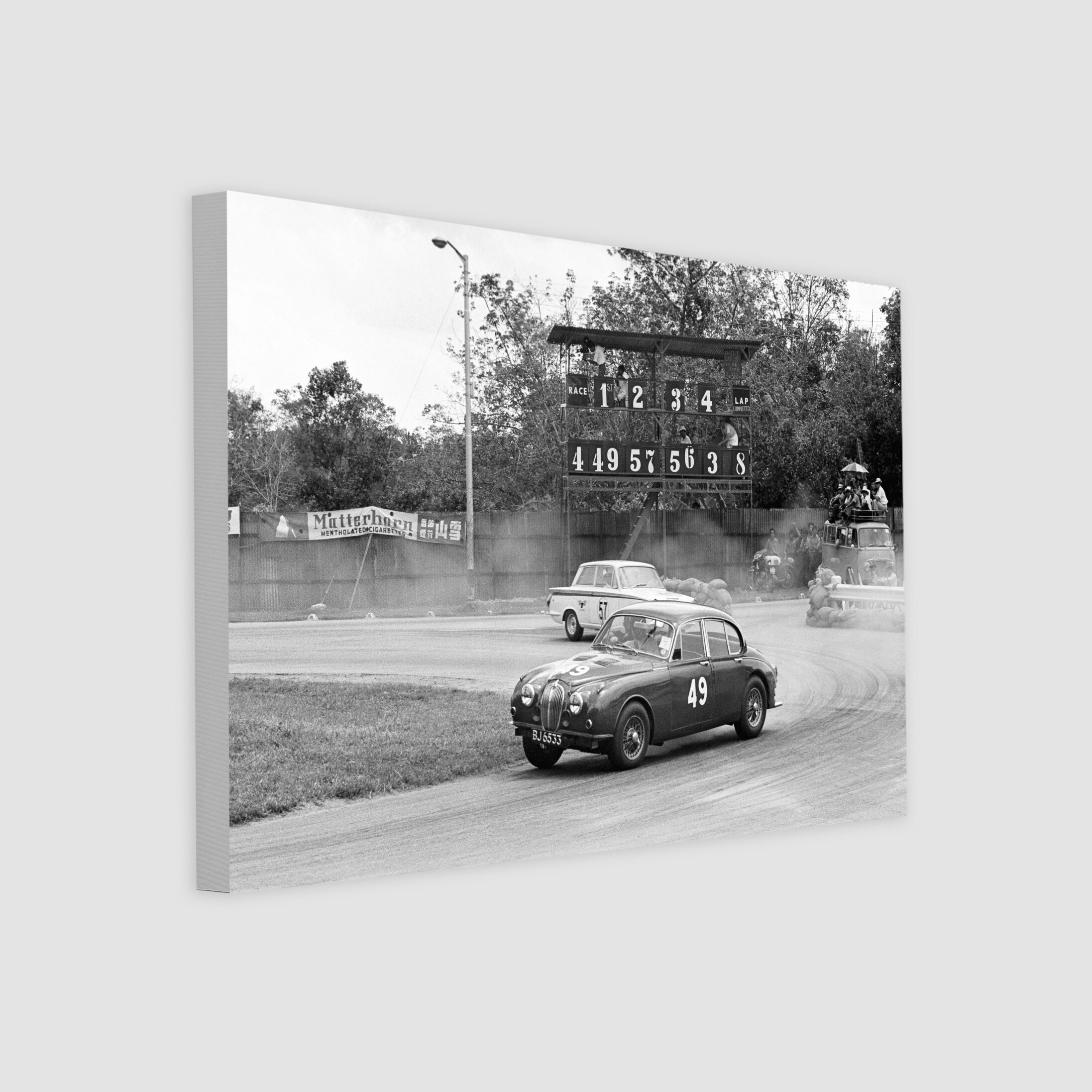 1st and 2nd Place Racing Around the Circus Hairpin 1964-My Sg Memories