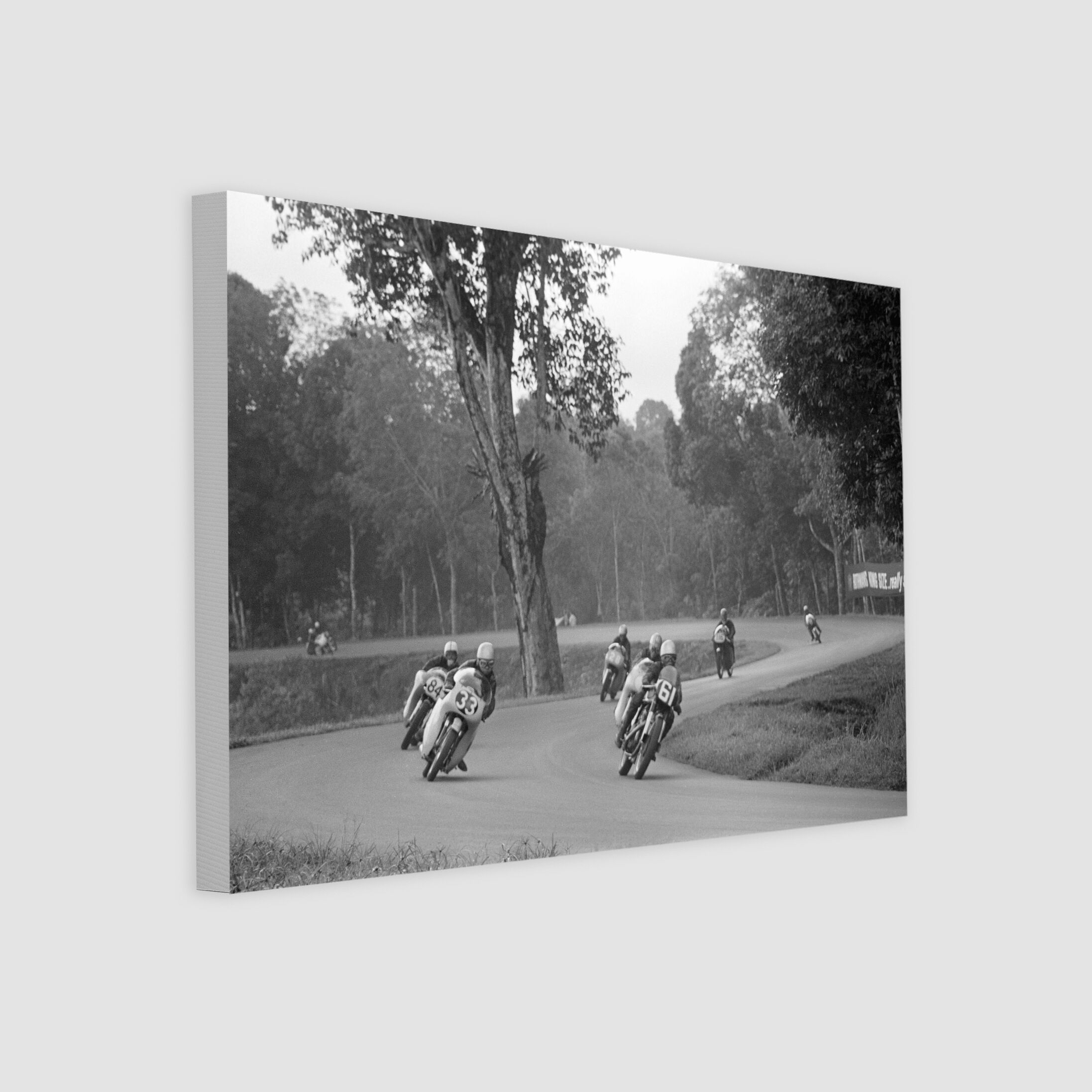 Motorcycles Race Down The Snakes 1966-My Sg Memories