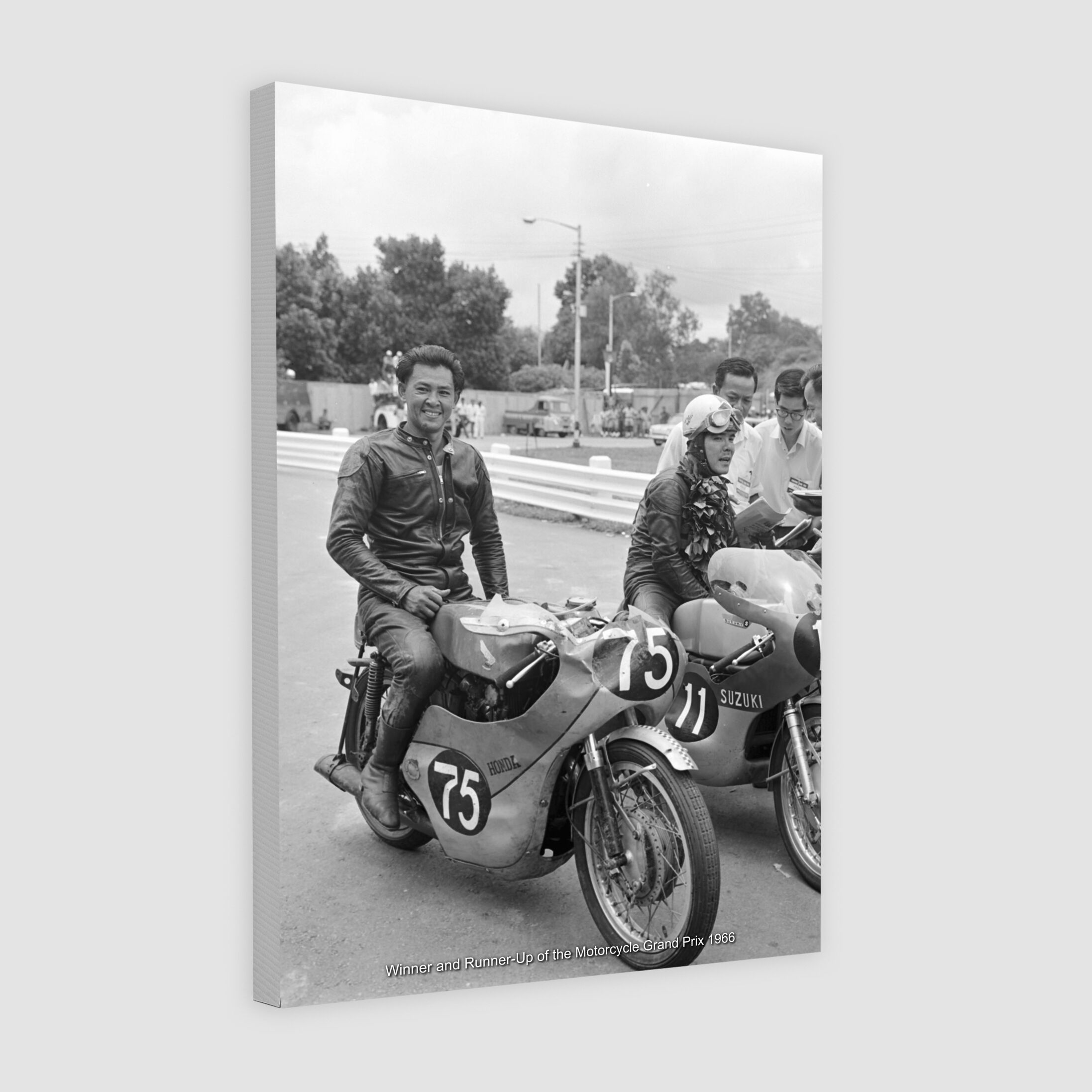 Winner and Runner-Up of the Motorcycle Grand Prix 1966-My Sg Memories