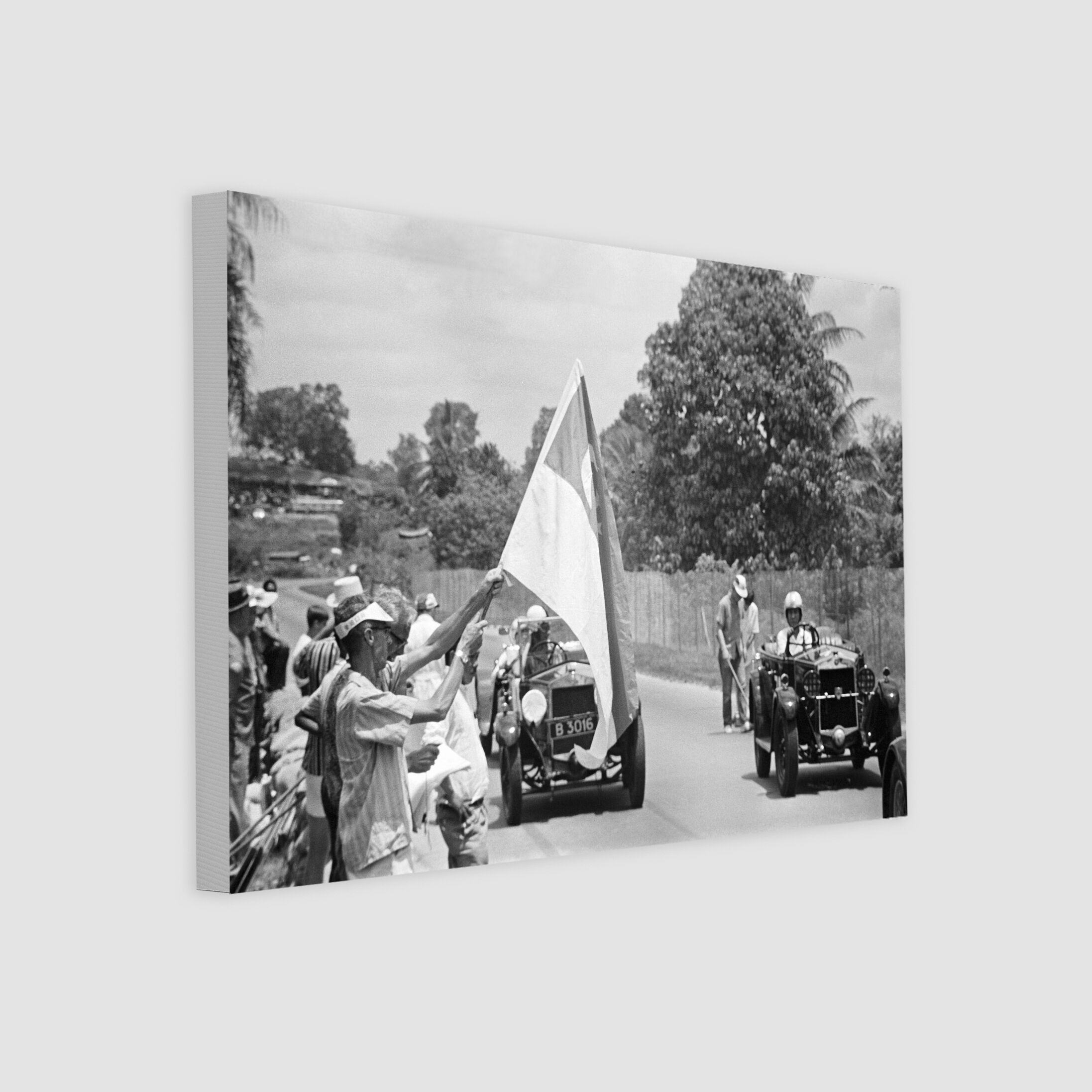 National Flag to Start the Grand Prix 1967-My Sg Memories