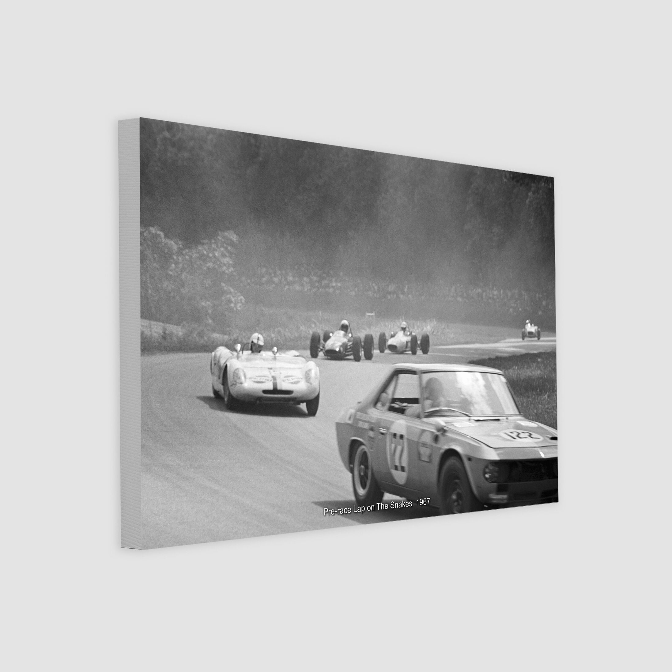 Pre-race Lap on The Snakes 1967-My Sg Memories