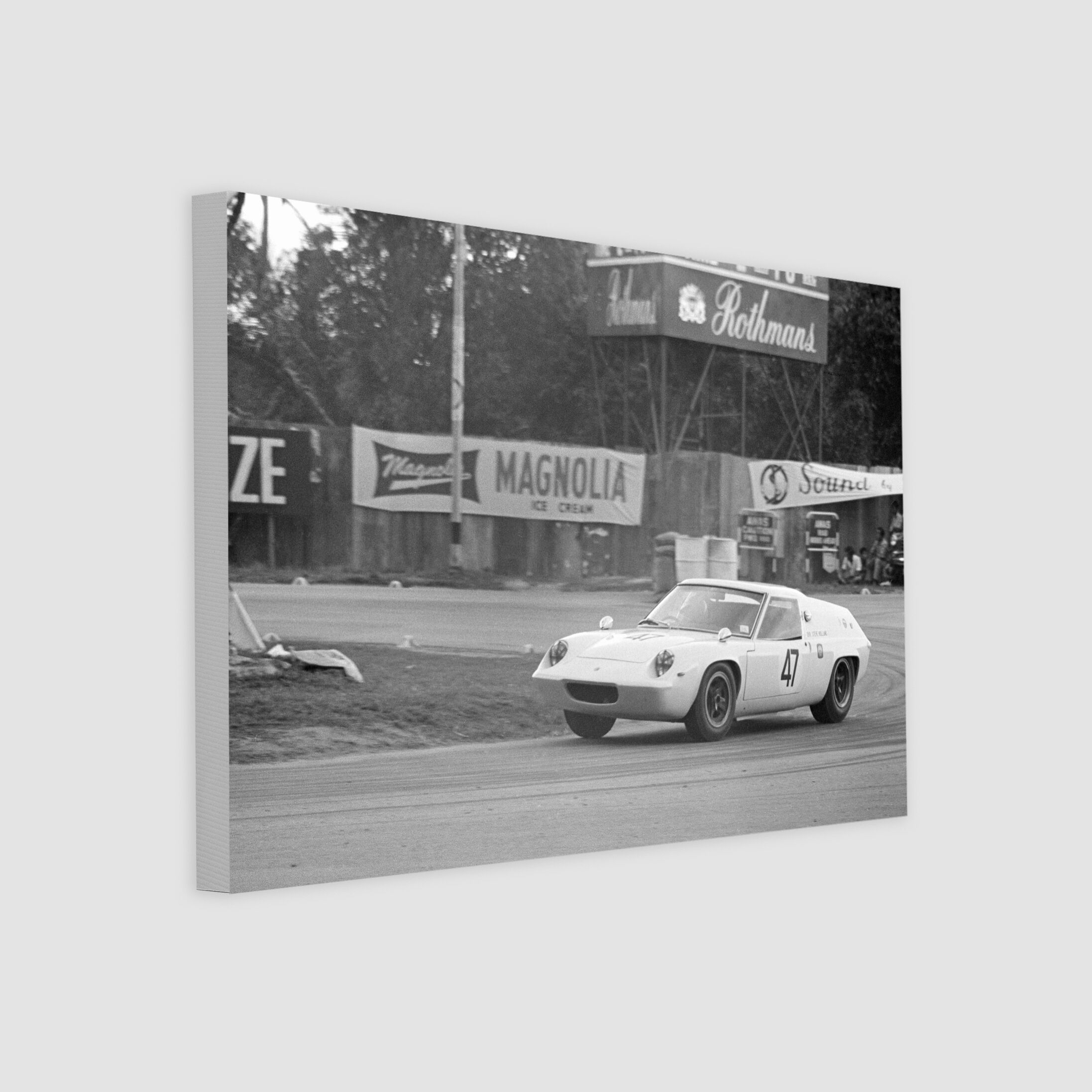 Lotus Europa at the Circus Hairpin 1968-My Sg Memories