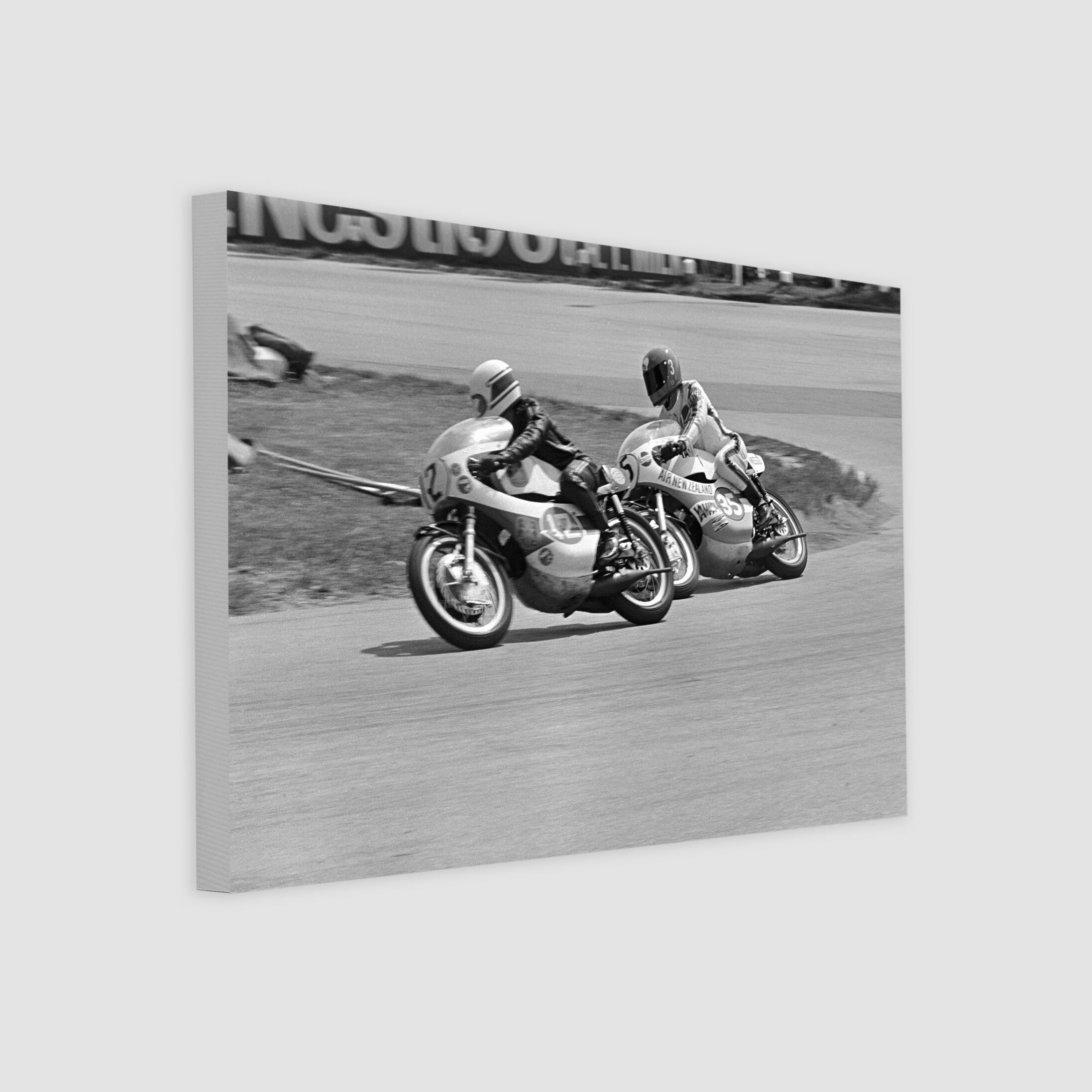 Motorcycle Racers Kusmayadi and Trevor Discombe 1972-My Sg Memories