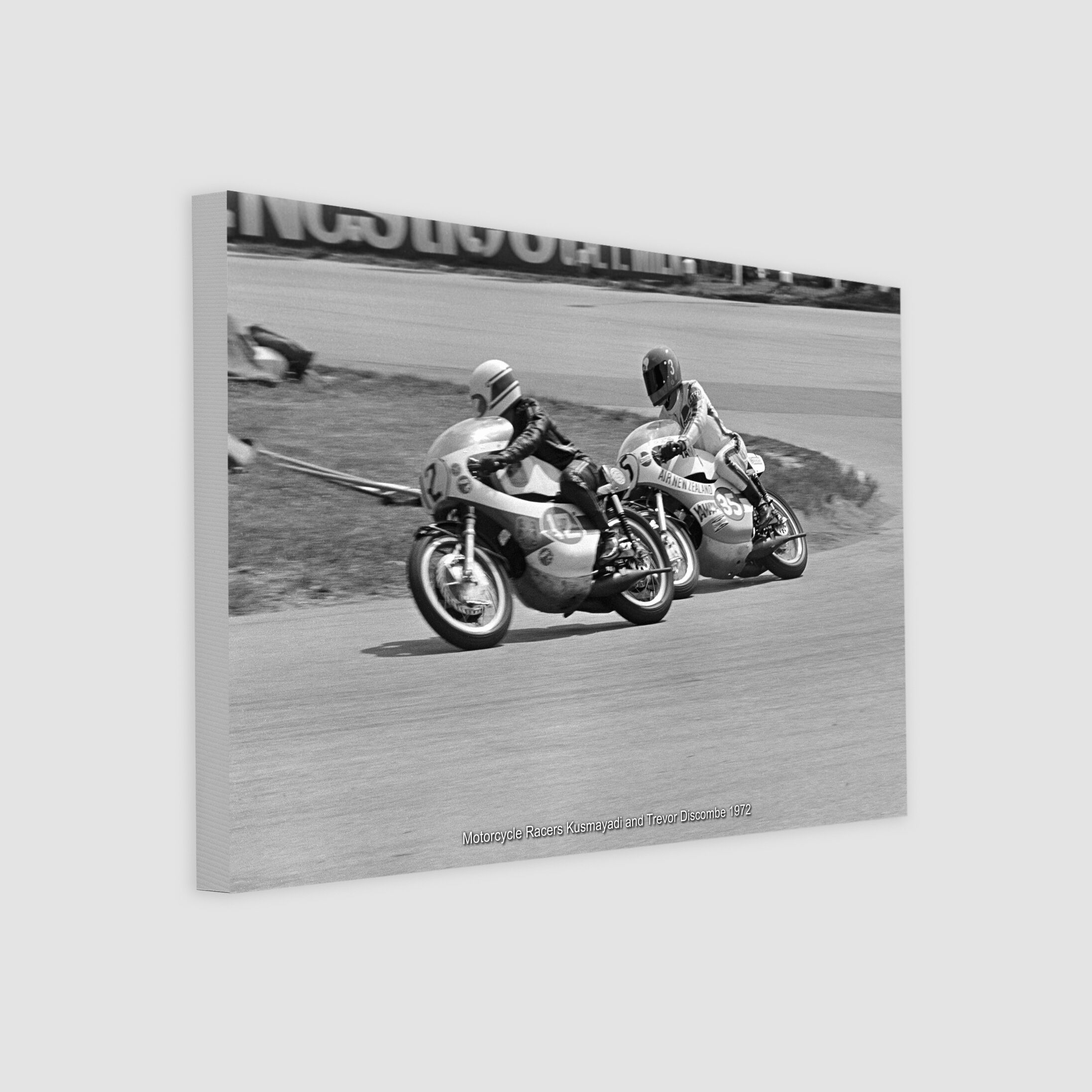 Motorcycle Racers Kusmayadi and Trevor Discombe 1972-My Sg Memories