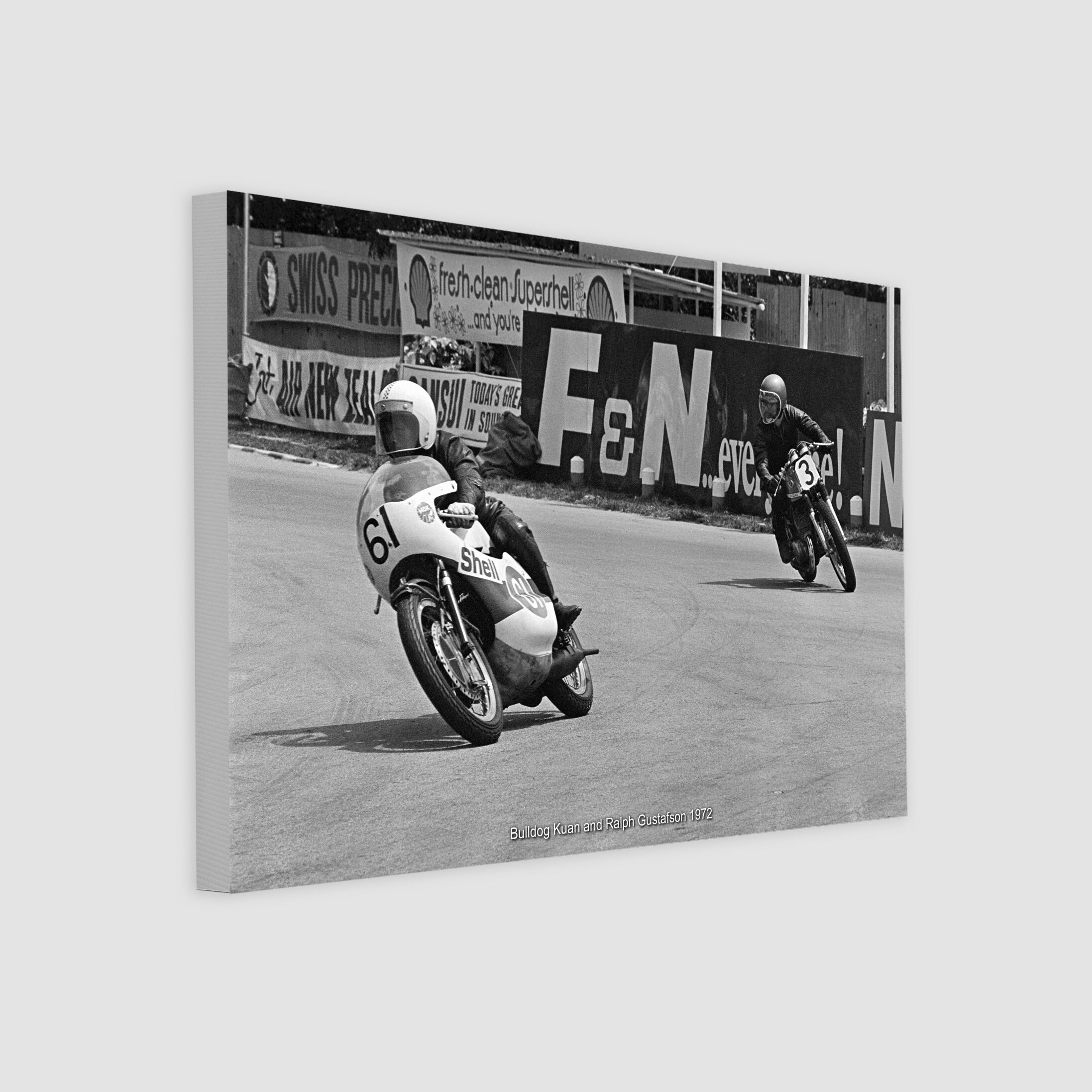 Bulldog Kuan and Ralph Gustafson 1972-My Sg Memories