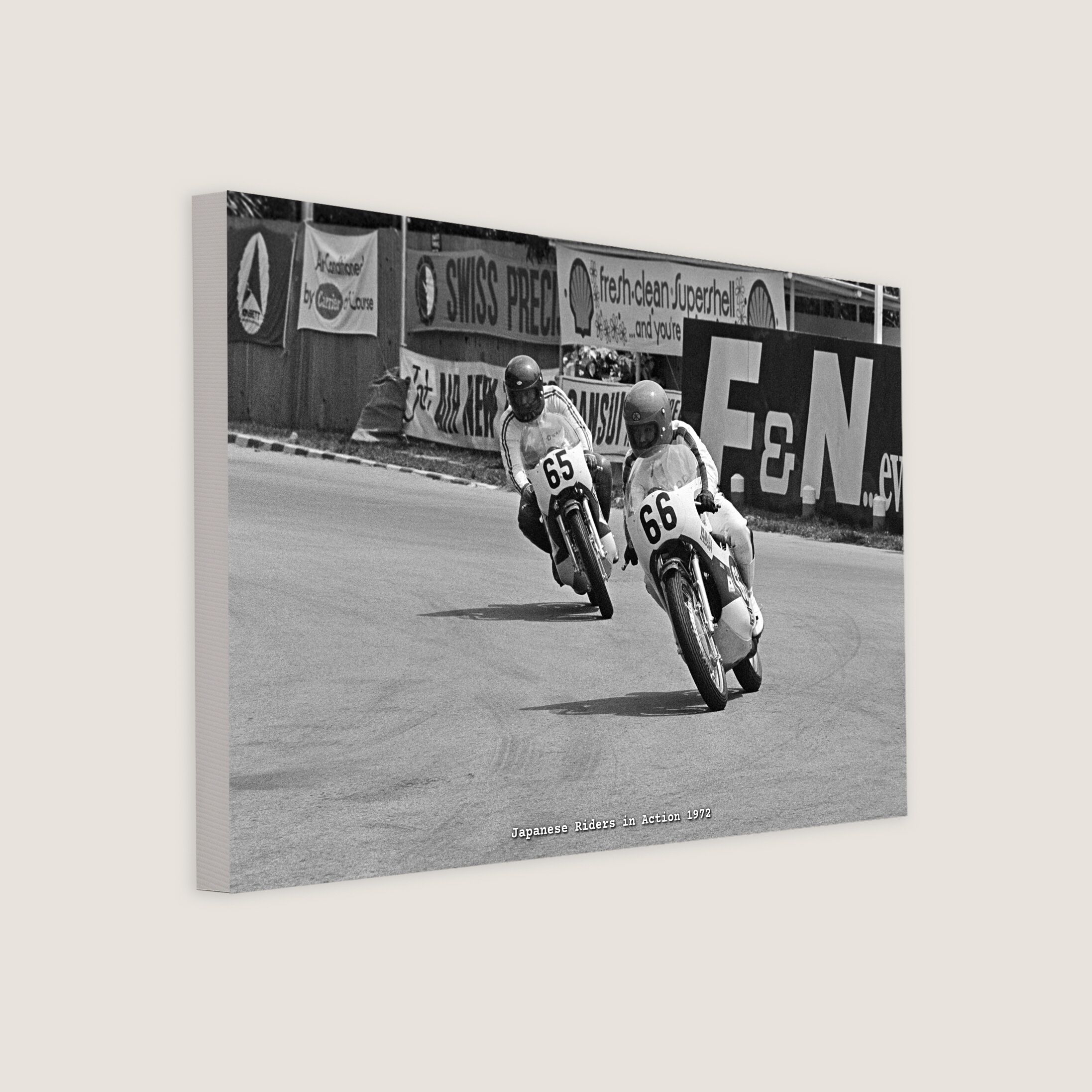 Japanese Riders in Action 1972