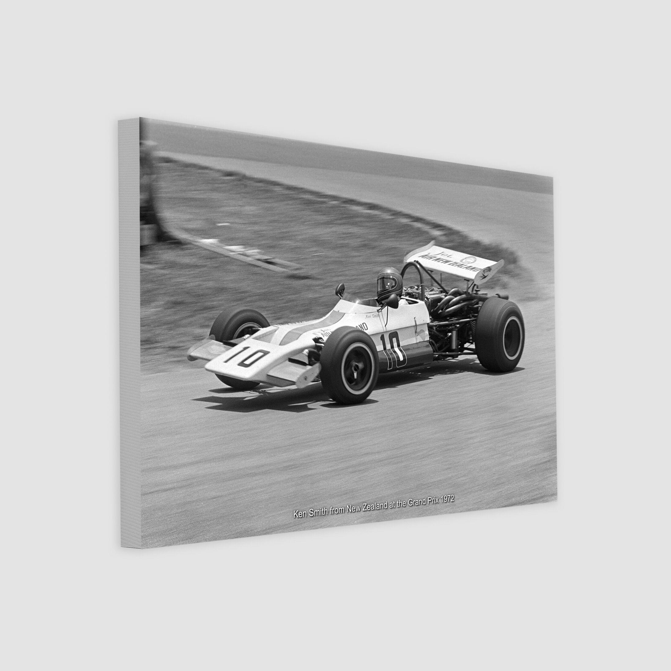 Ken Smith from New Zealand at the Grand Prix 1972-My Sg Memories