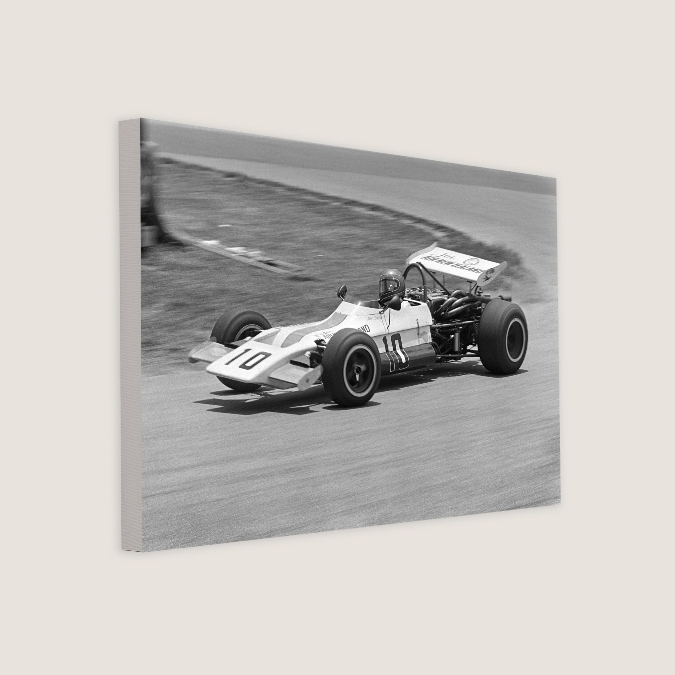 Ken Smith from New Zealand at the Grand Prix 1972