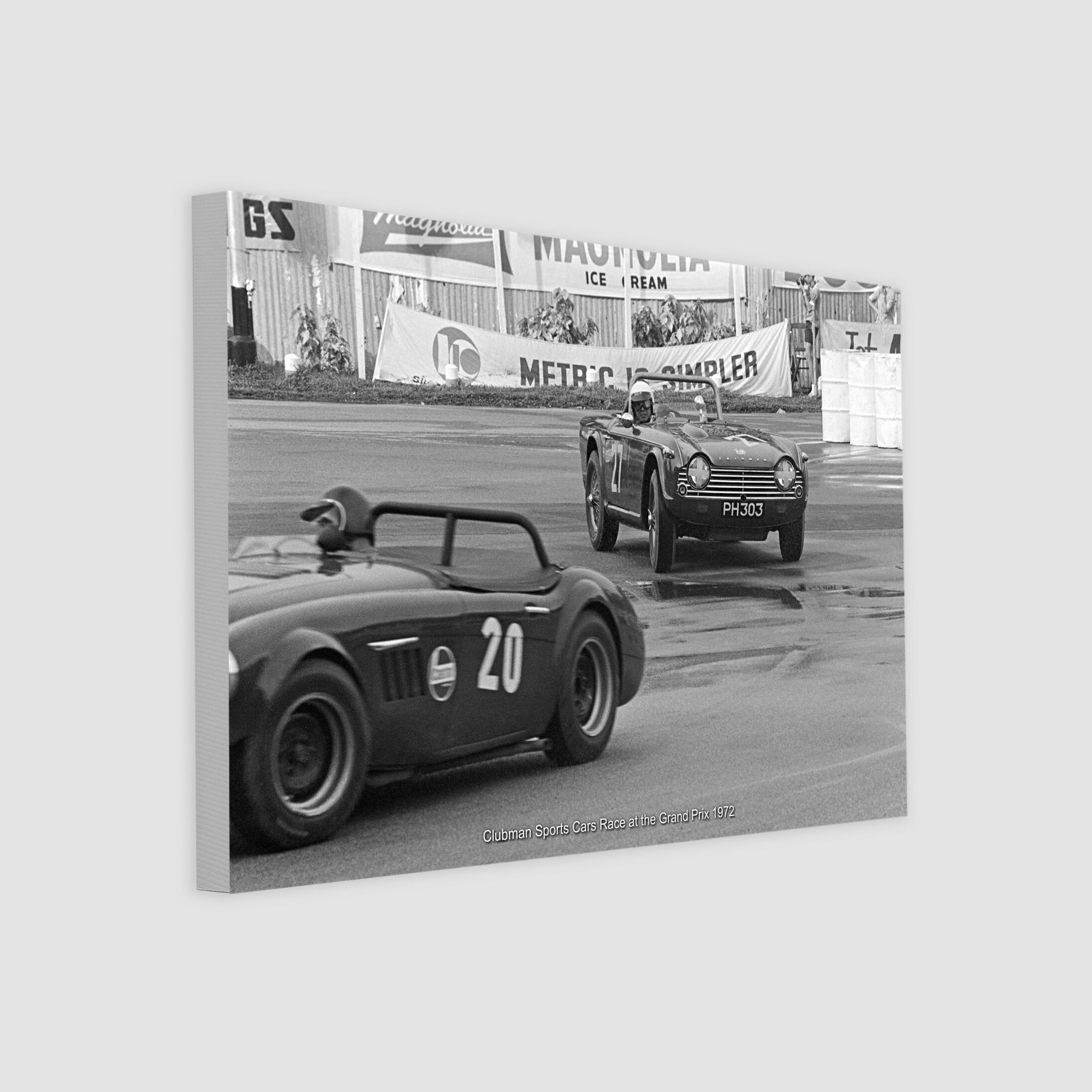 Clubman Sports Cars Race at the Grand Prix 1972-My Sg Memories