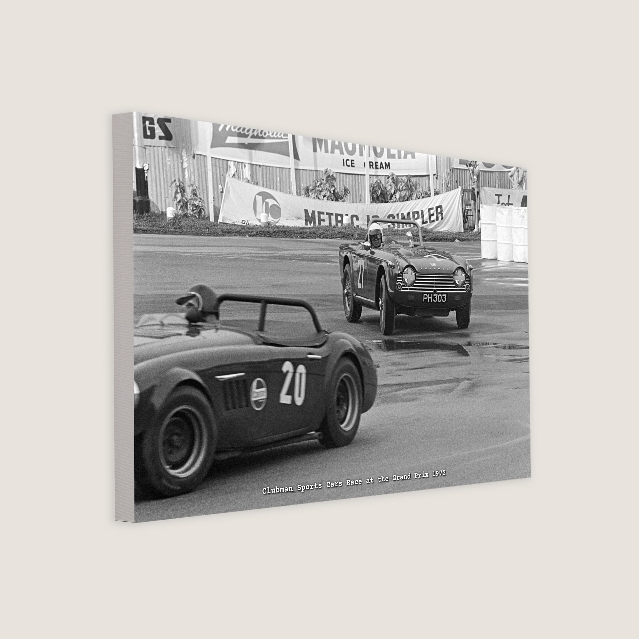 Clubman Sports Cars Race at the Grand Prix 1972