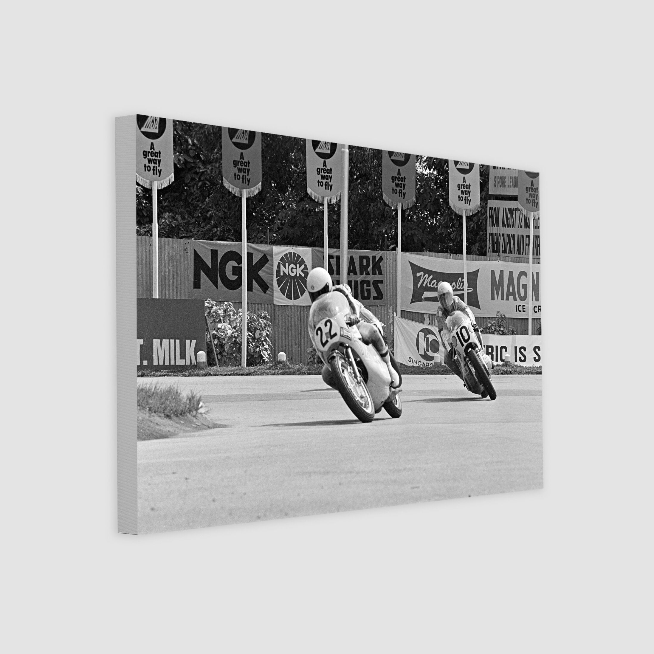 Motorcycle Champions at the Circus Hairpin 1972-My Sg Memories