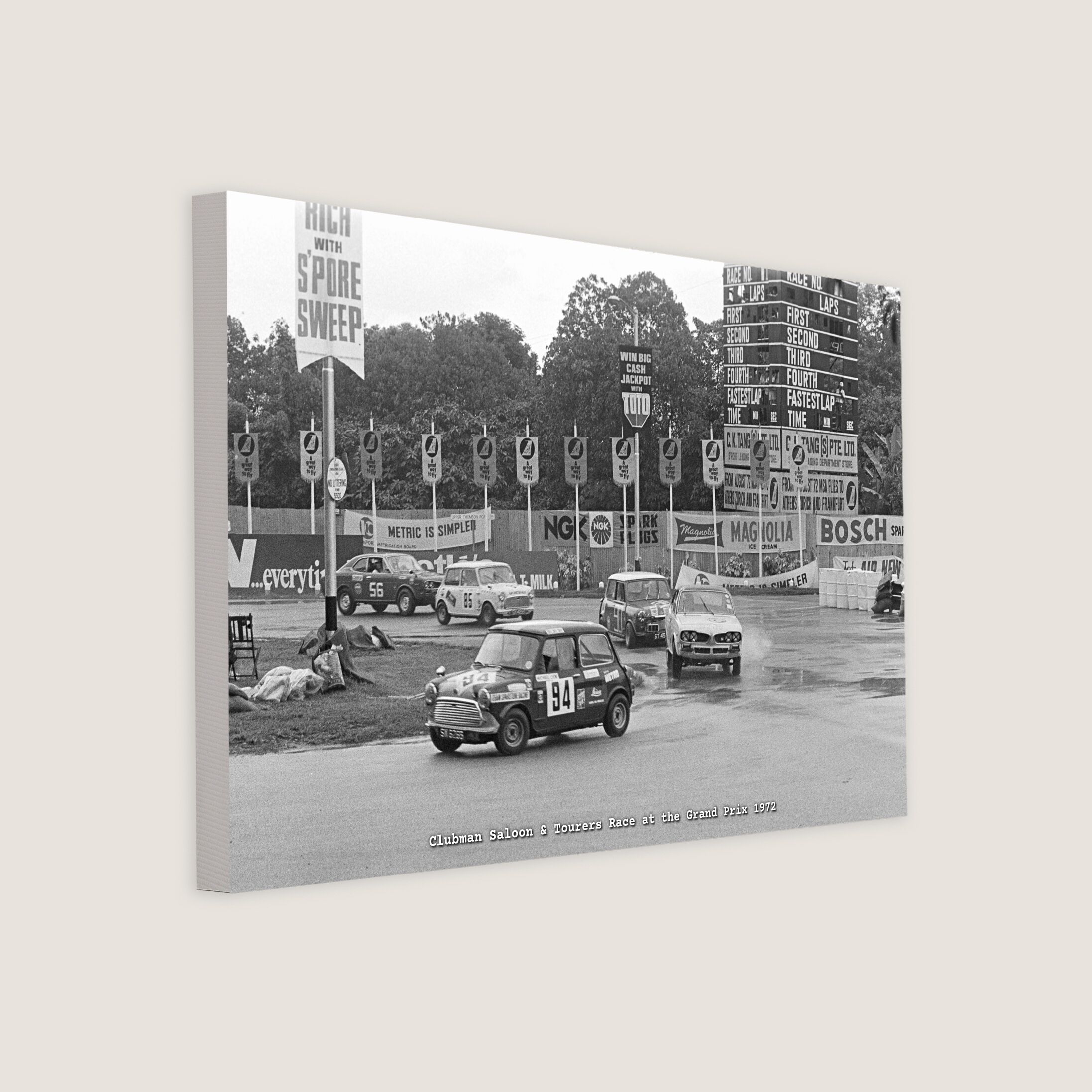 Clubman Saloon & Tourers Race at the Grand Prix 1972