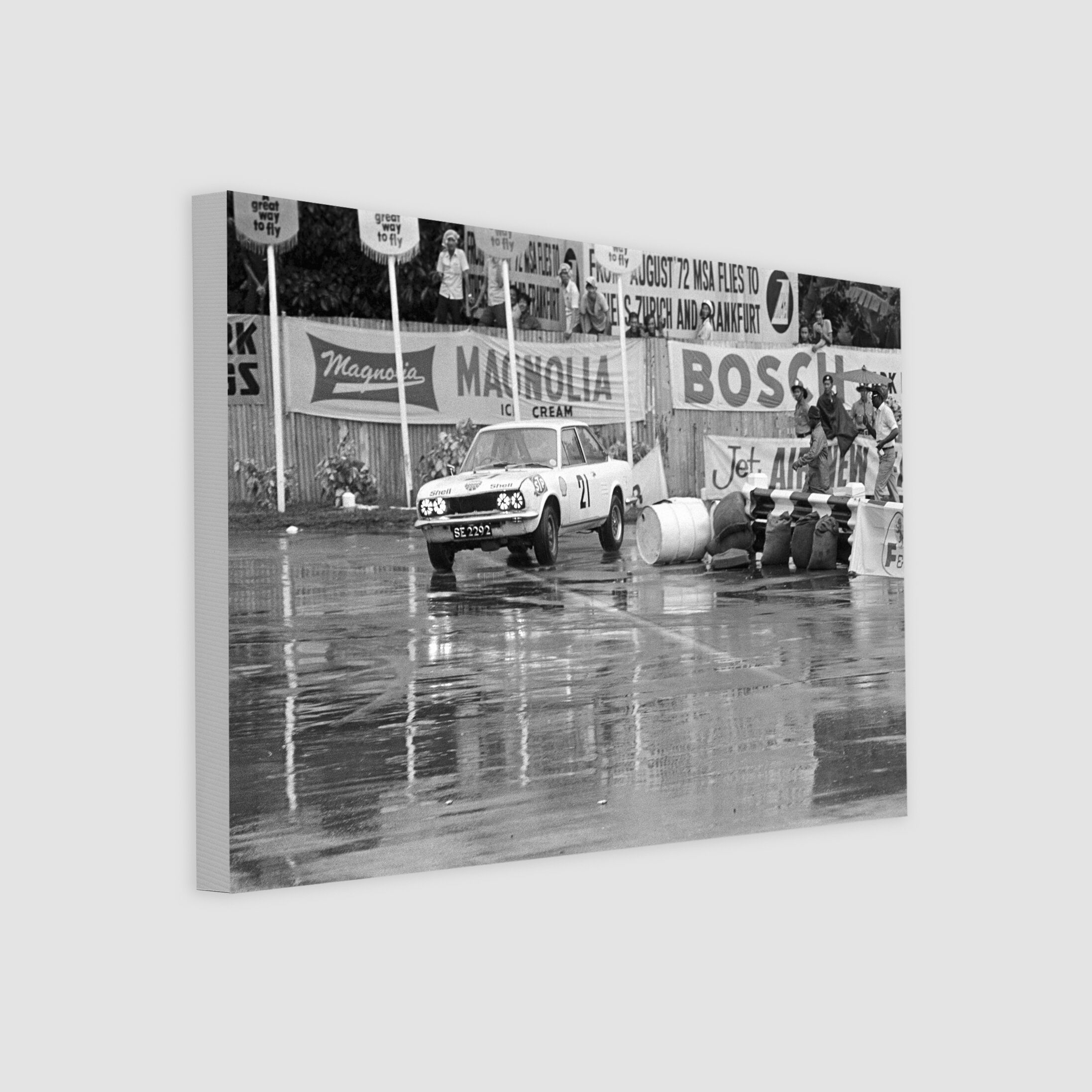 Clubman Saloons & Tourers Race on a Rainy Day 1972-My Sg Memories