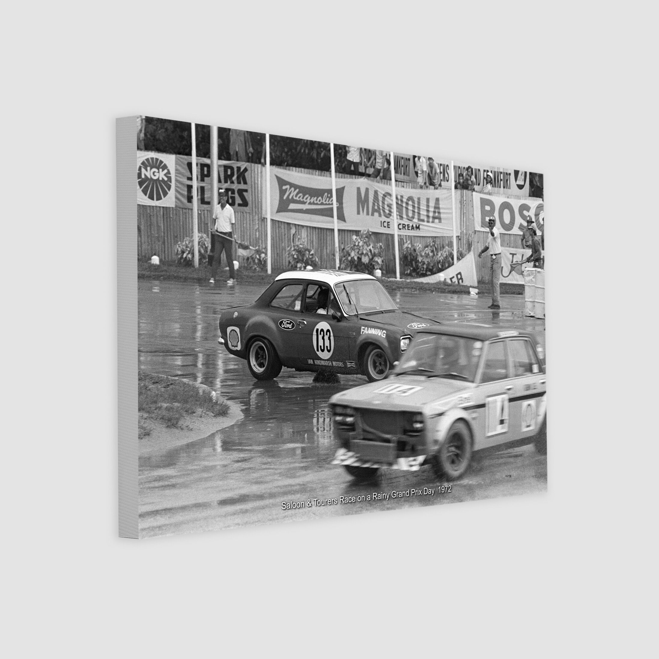 Saloon & Tourers Race on a Rainy Grand Prix Day 1972-My Sg Memories