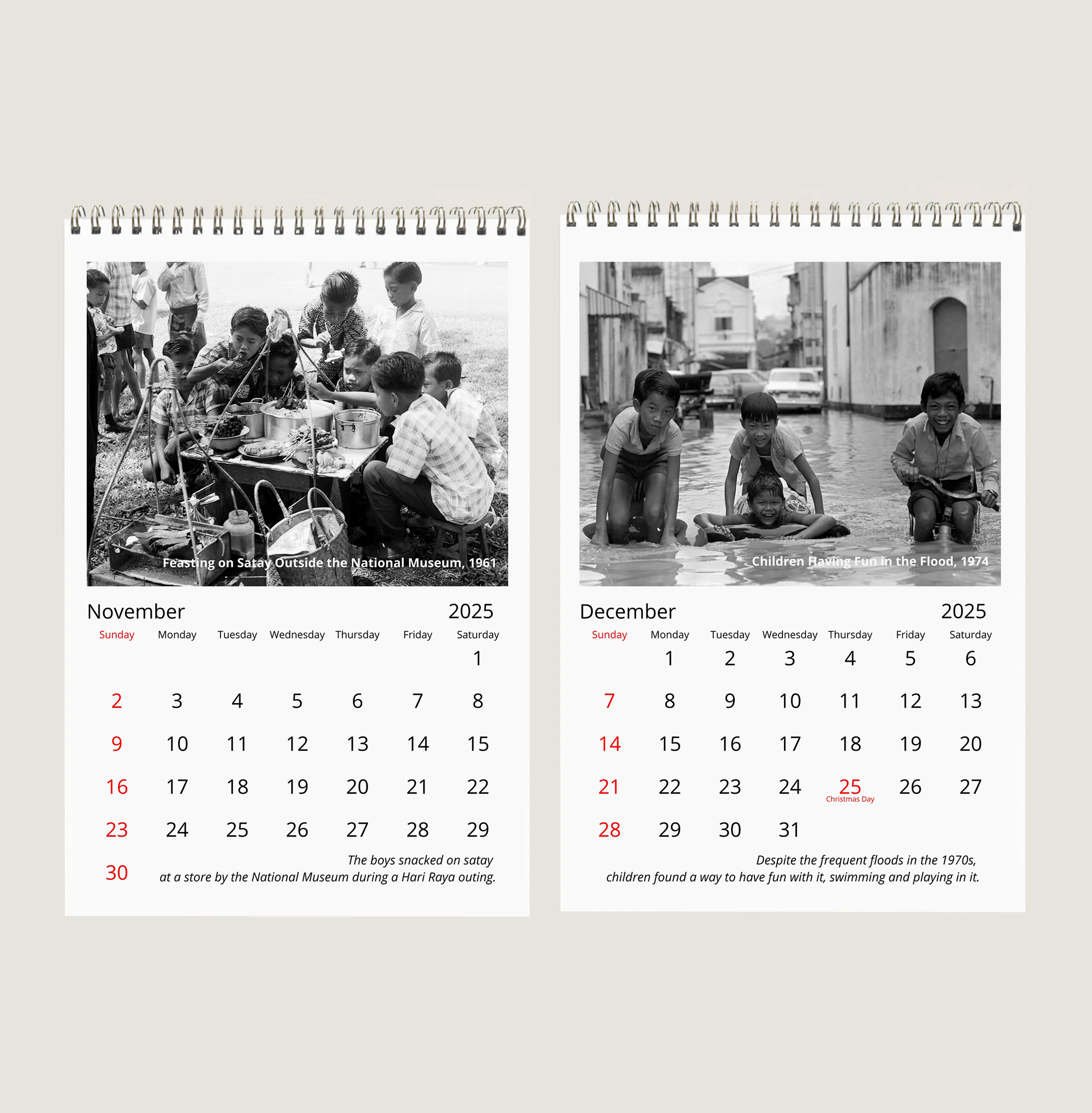 Childhood Memories of Yesteryears Calendar