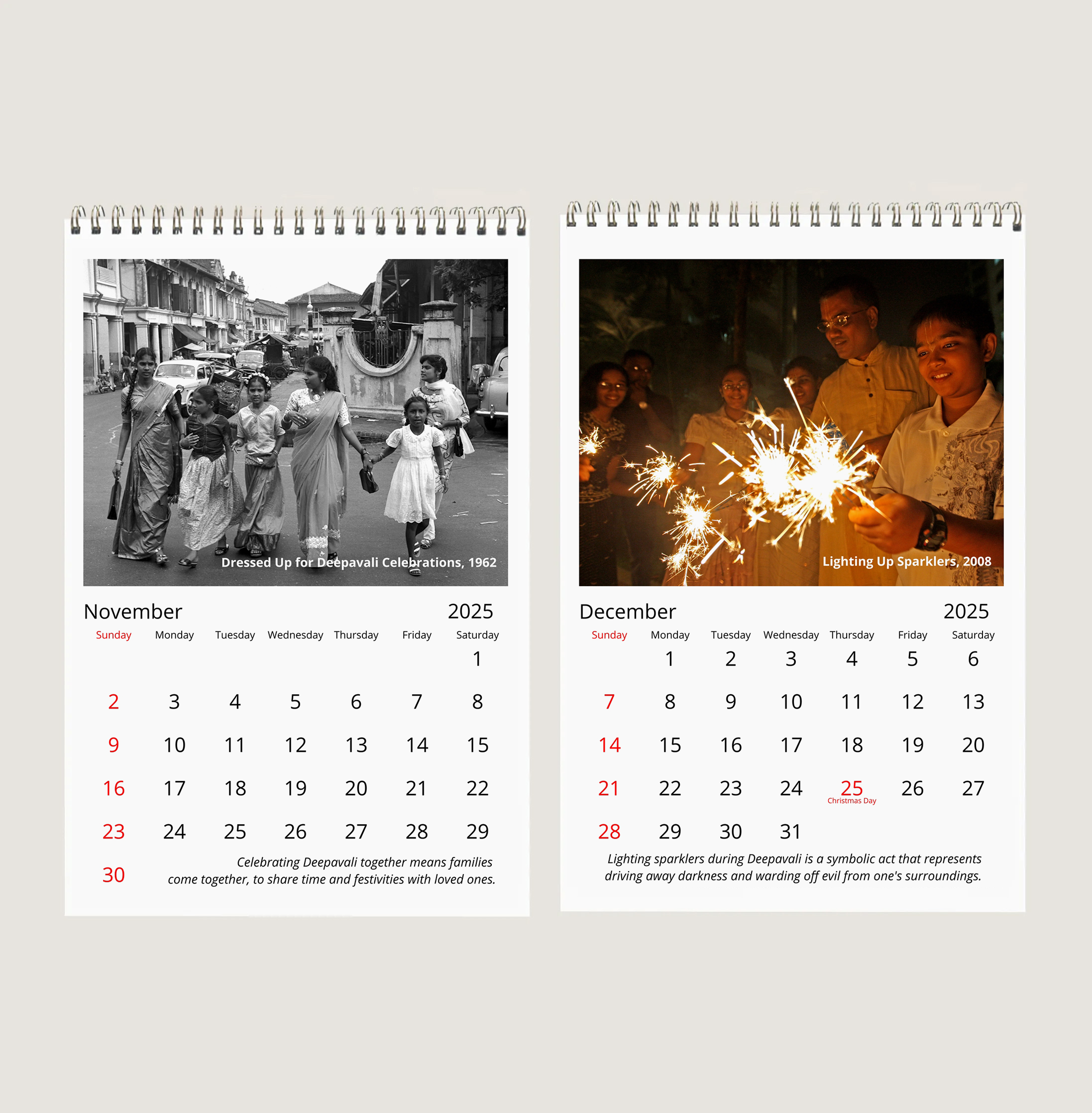 Deepavali in Singapore Calendar