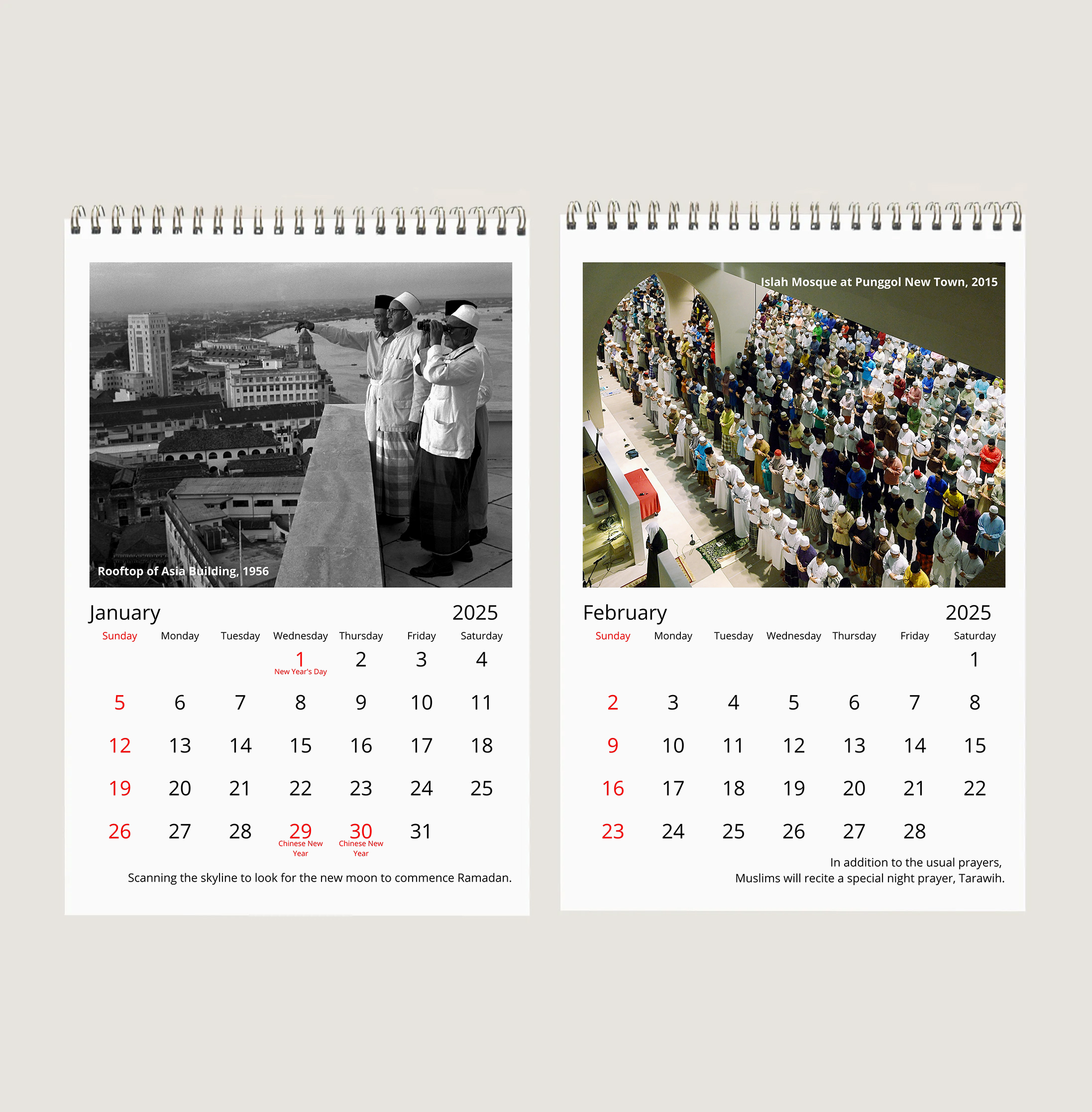 Celebrating Hari Raya in Singapore Calendar