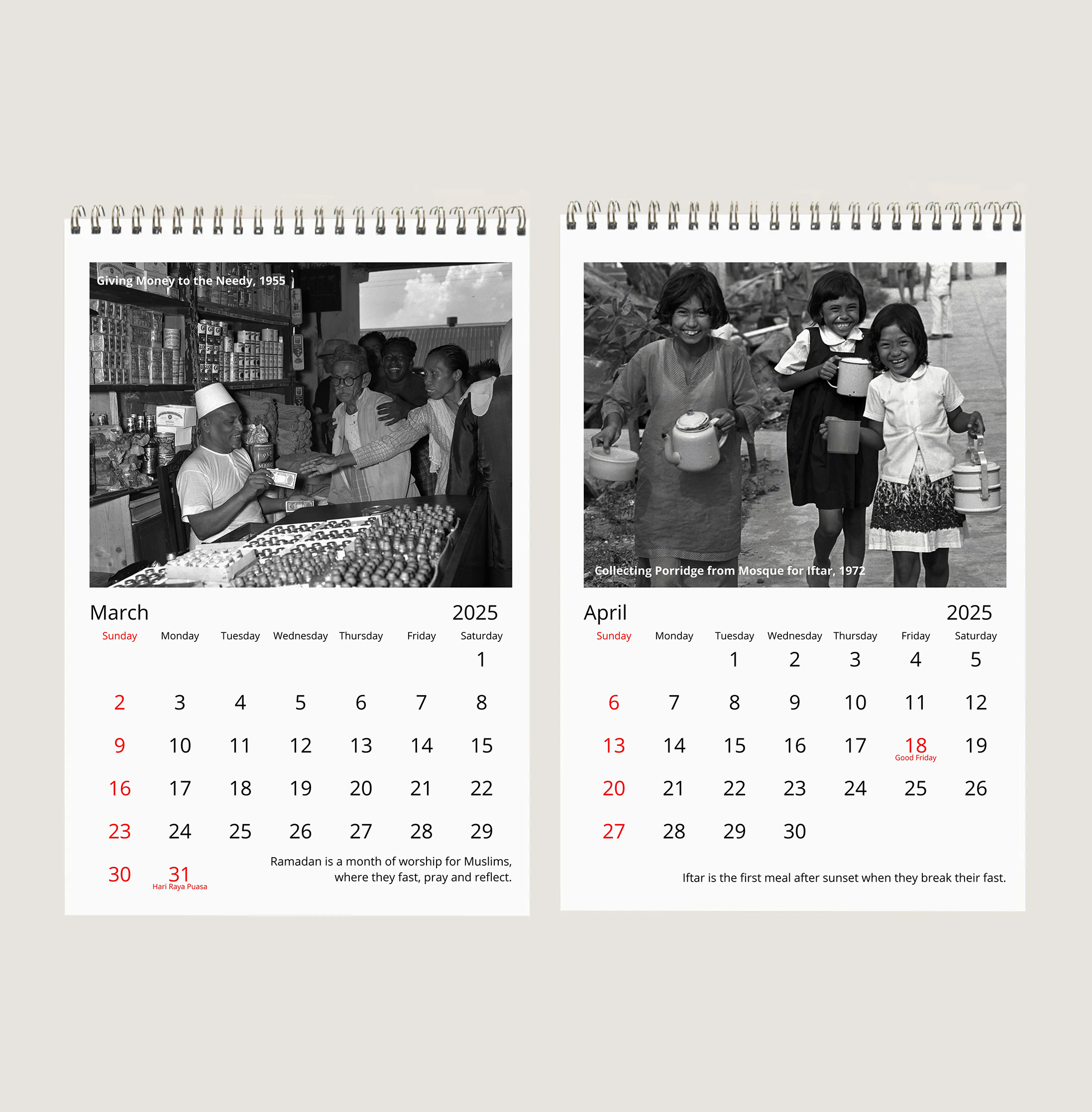 Celebrating Hari Raya in Singapore Calendar