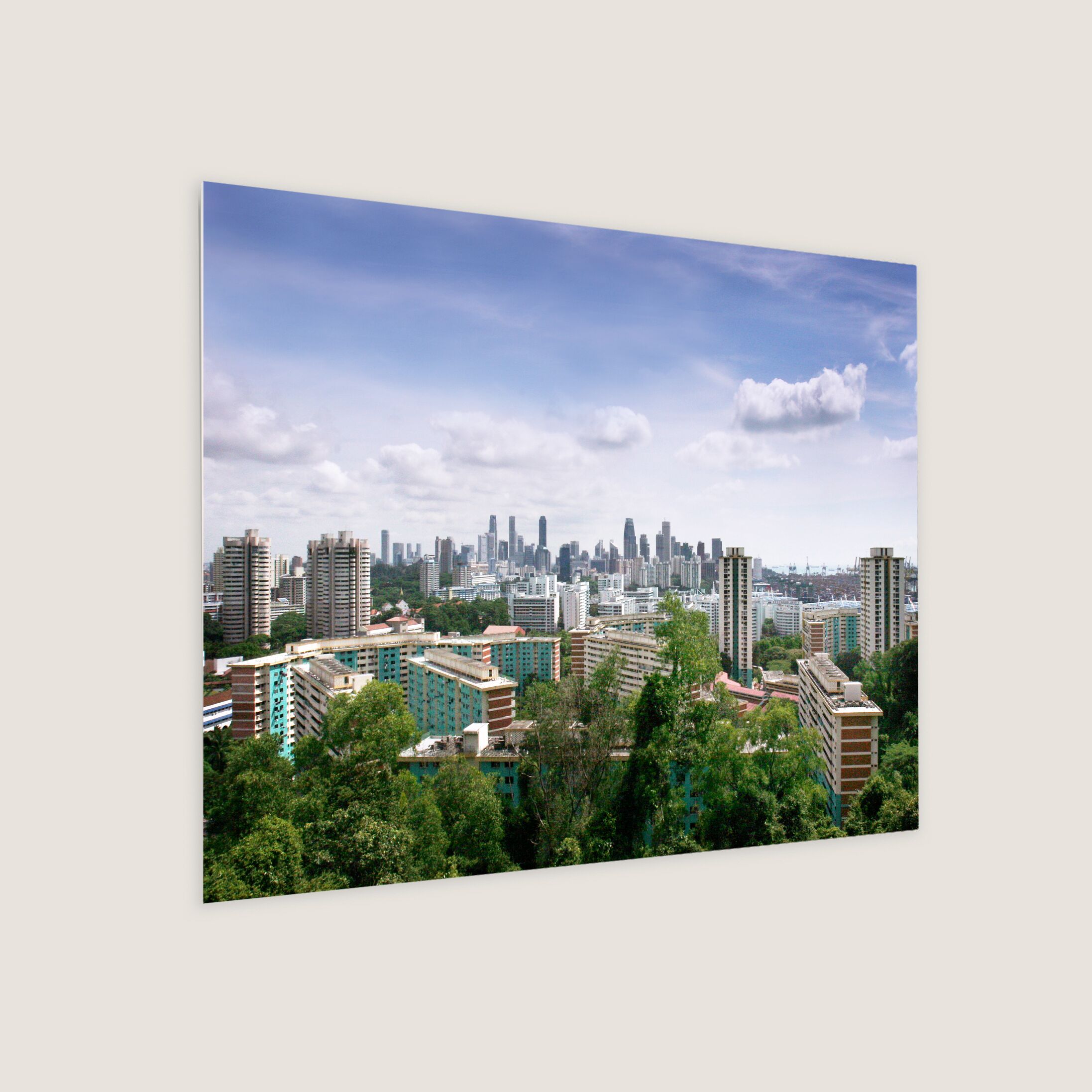 View of Telok Blangah and CBD from Mount Faber 2004