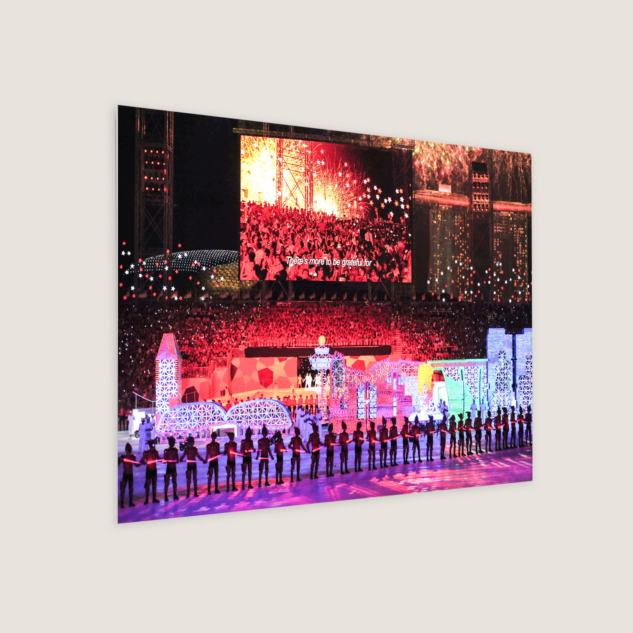 Robo Warriors Standing in Line 2010 Metal Panel