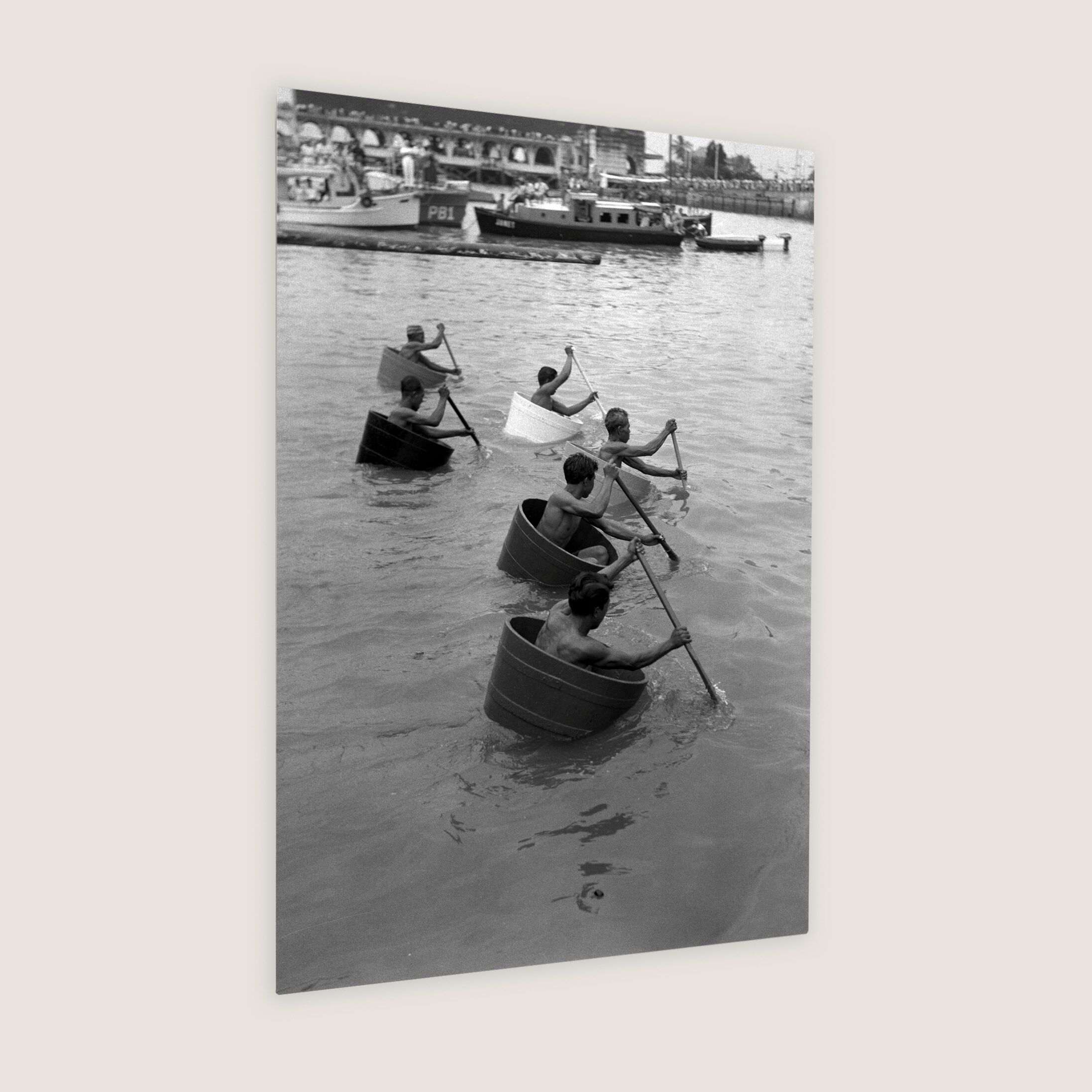 Tub Racing in the Singapore River 1959-My Sg Memories