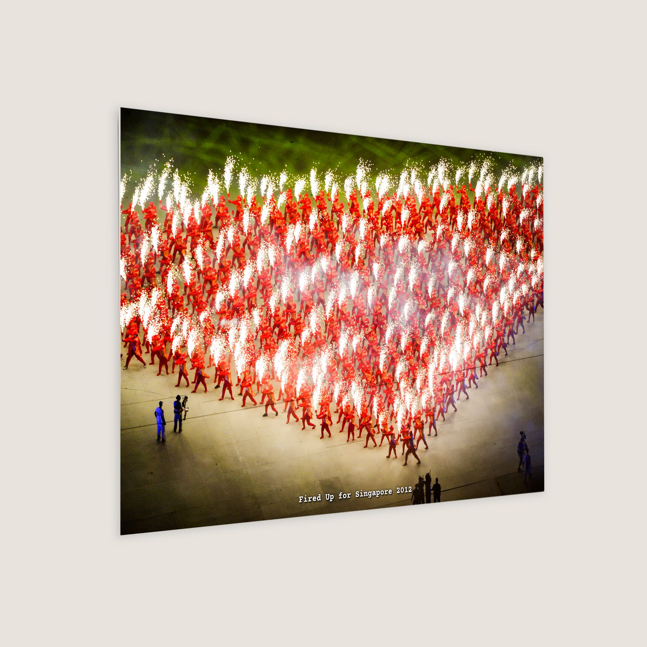 Fired Up for Singapore 2012 Metal Panel