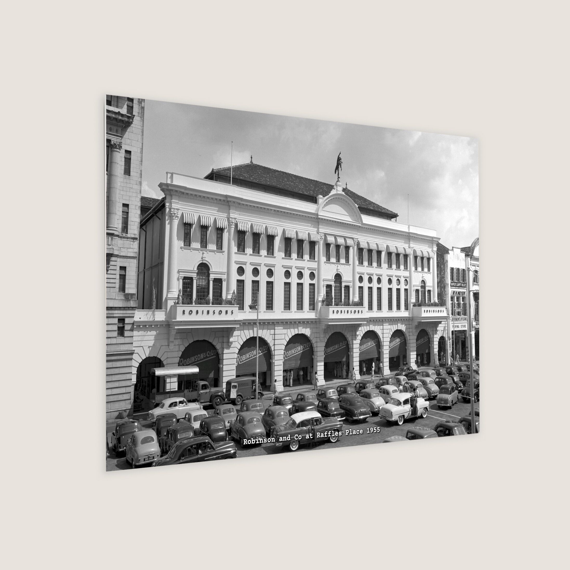 Robinson and Co at Raffles Place 1955-My Sg Memories