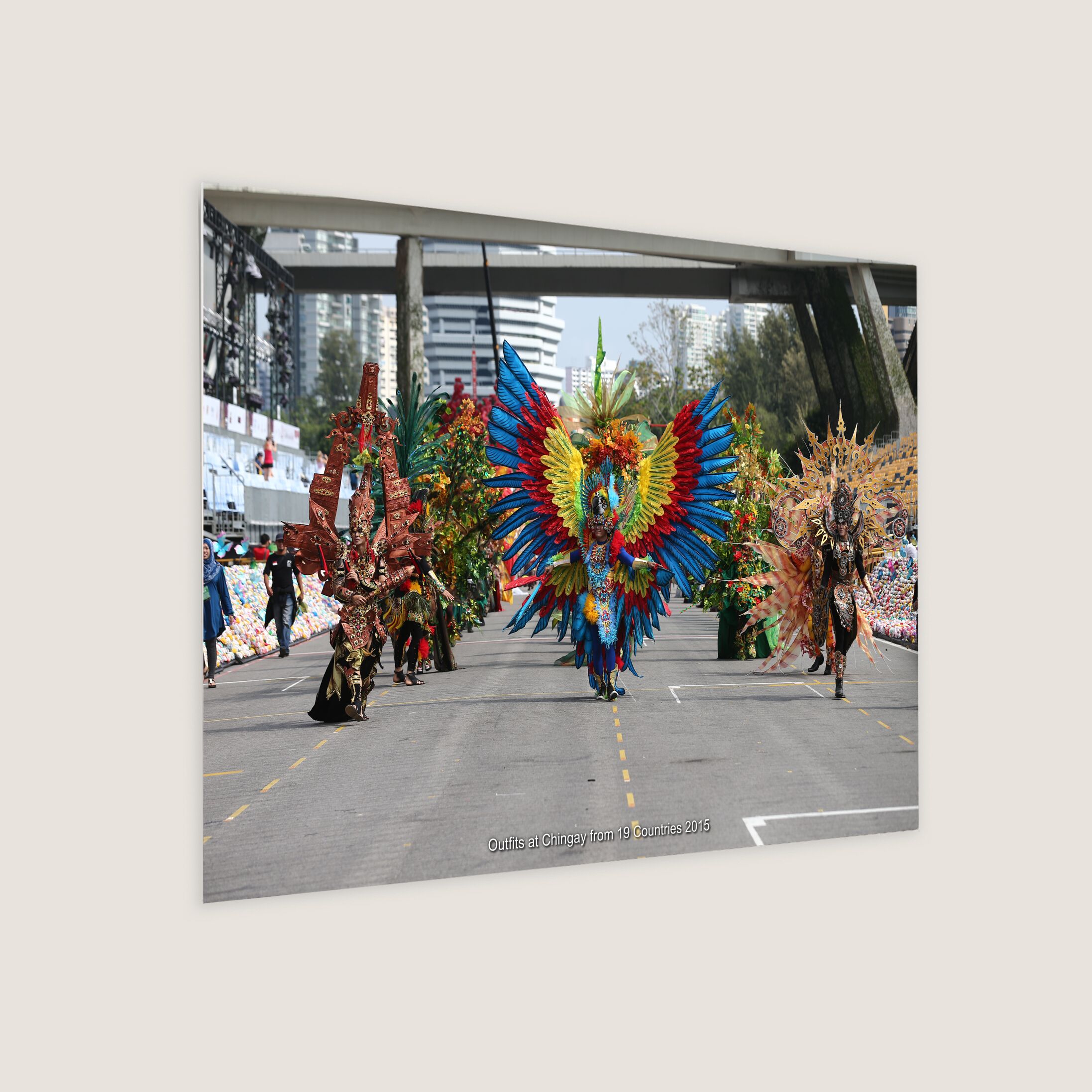 Outfits at Chingay from 19 Countries 2015-My Sg Memories
