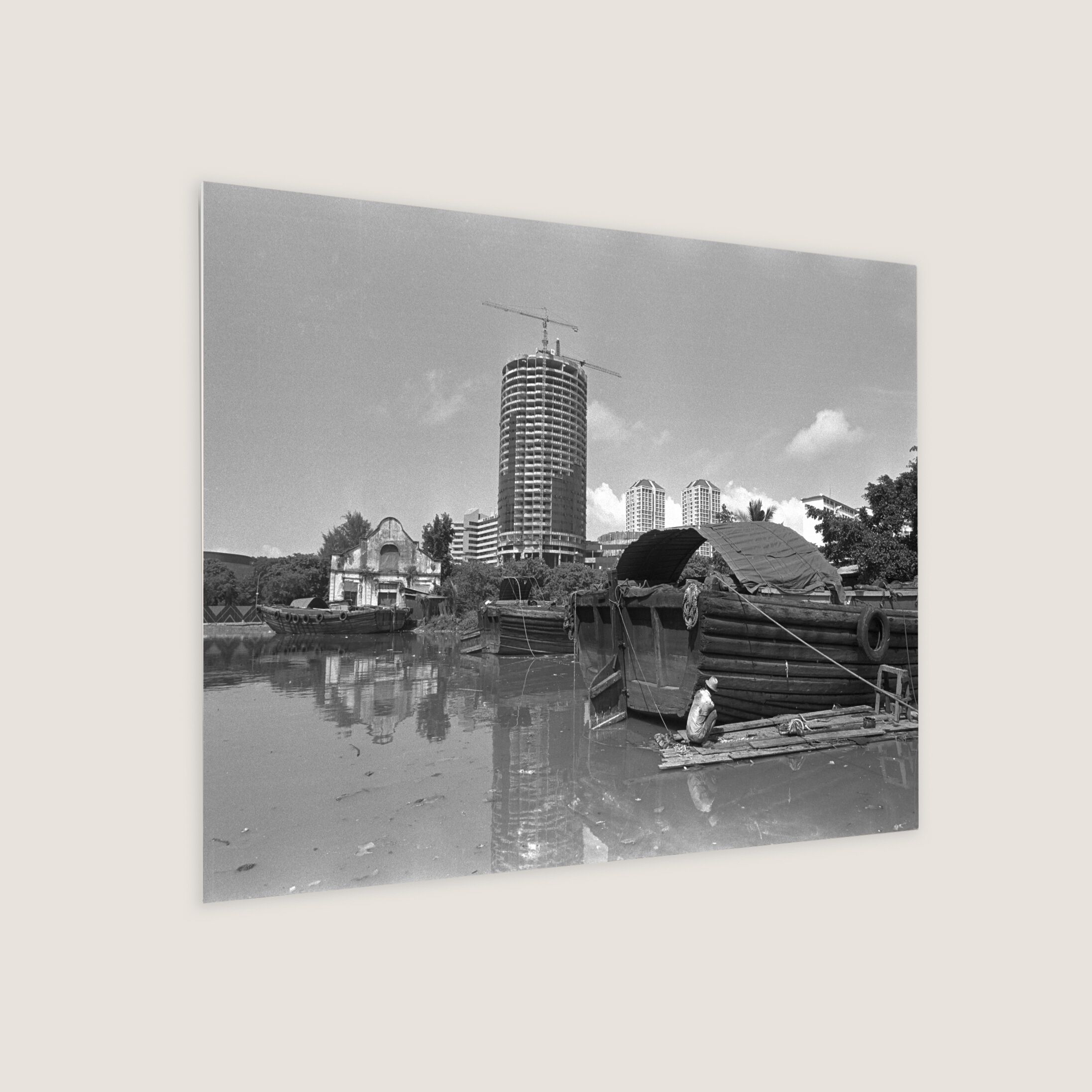 Singapore River of the Past 1983