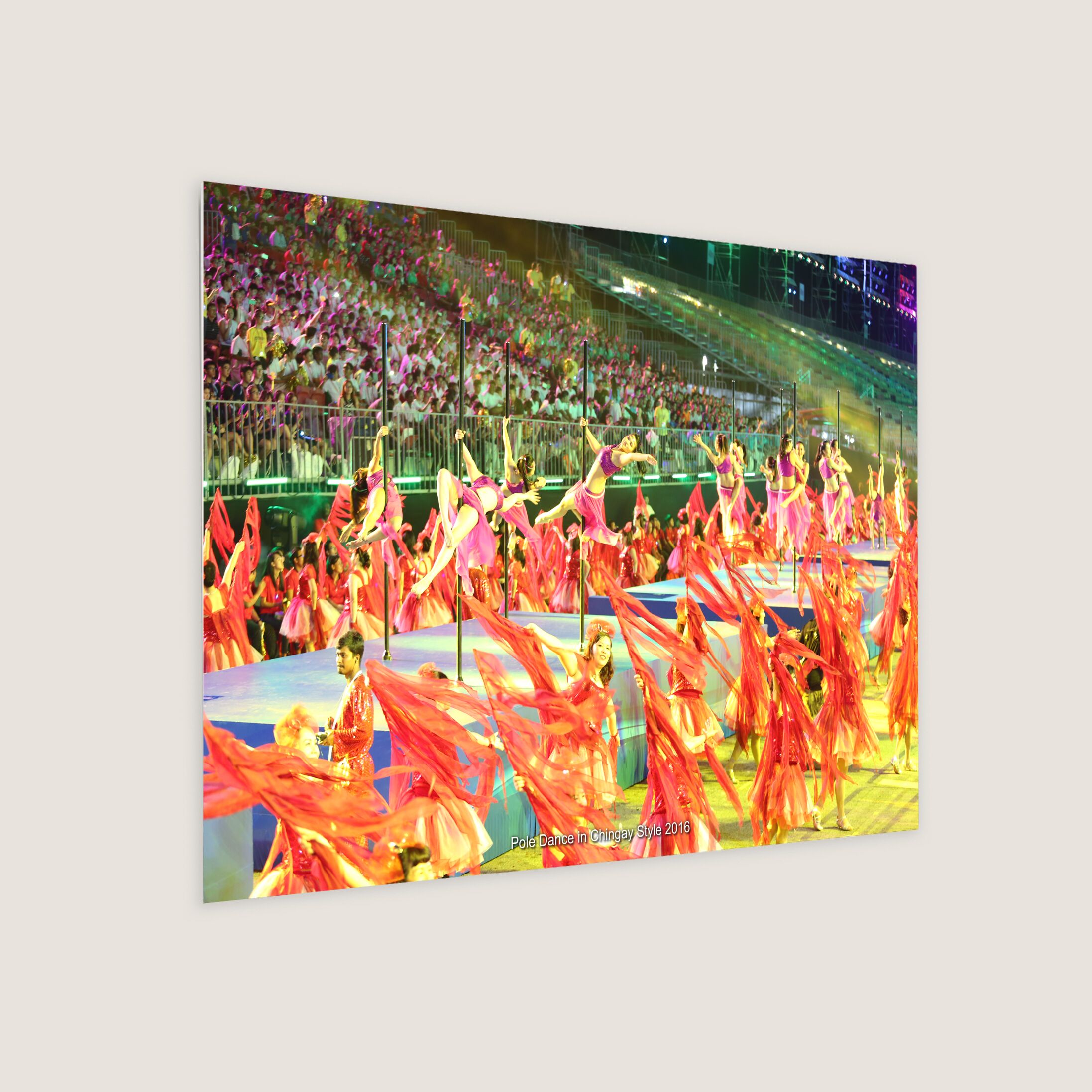 Pole Dance in Chingay Style 2016-My Sg Memories