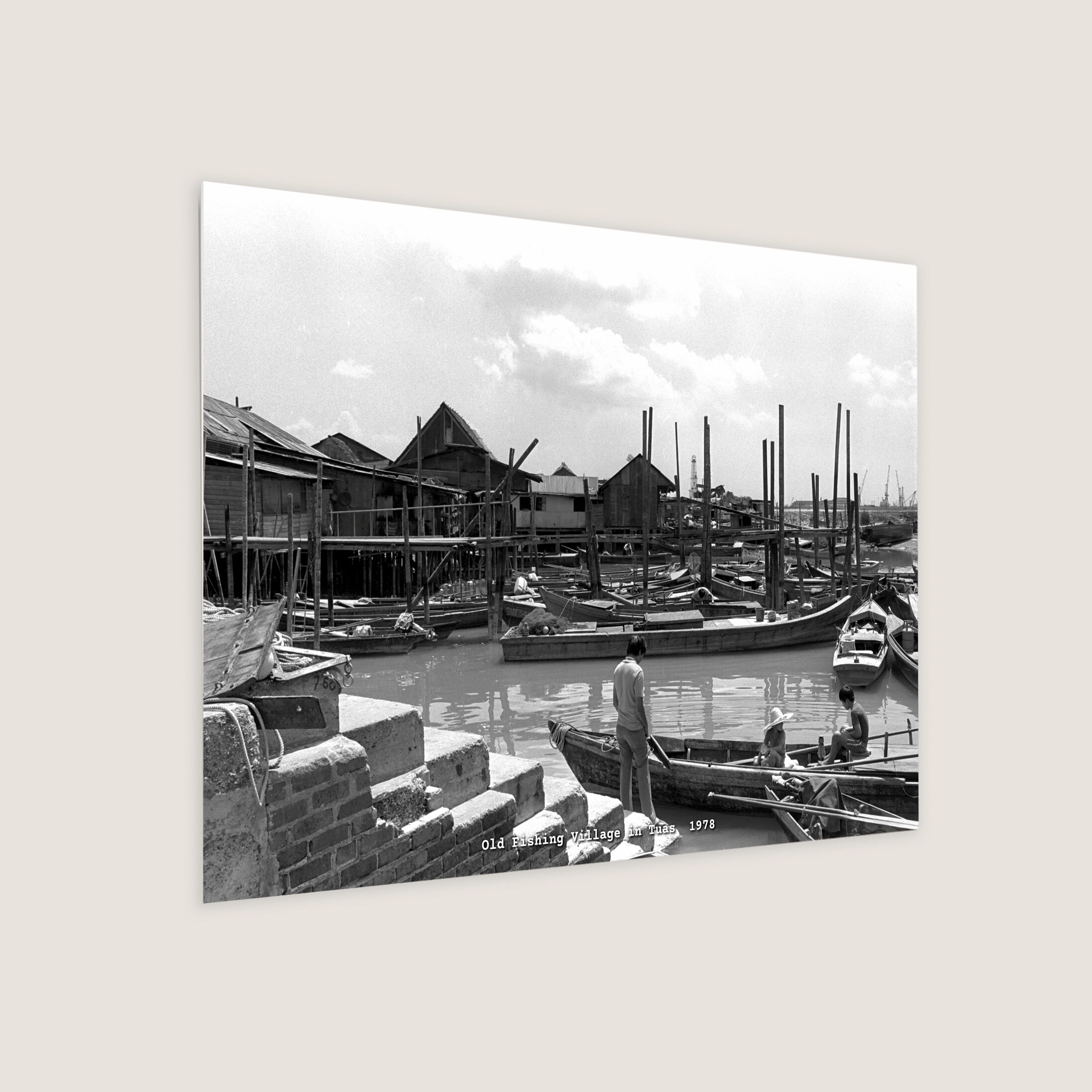 Old Fishing Village in Tuas 1978-My Sg Memories
