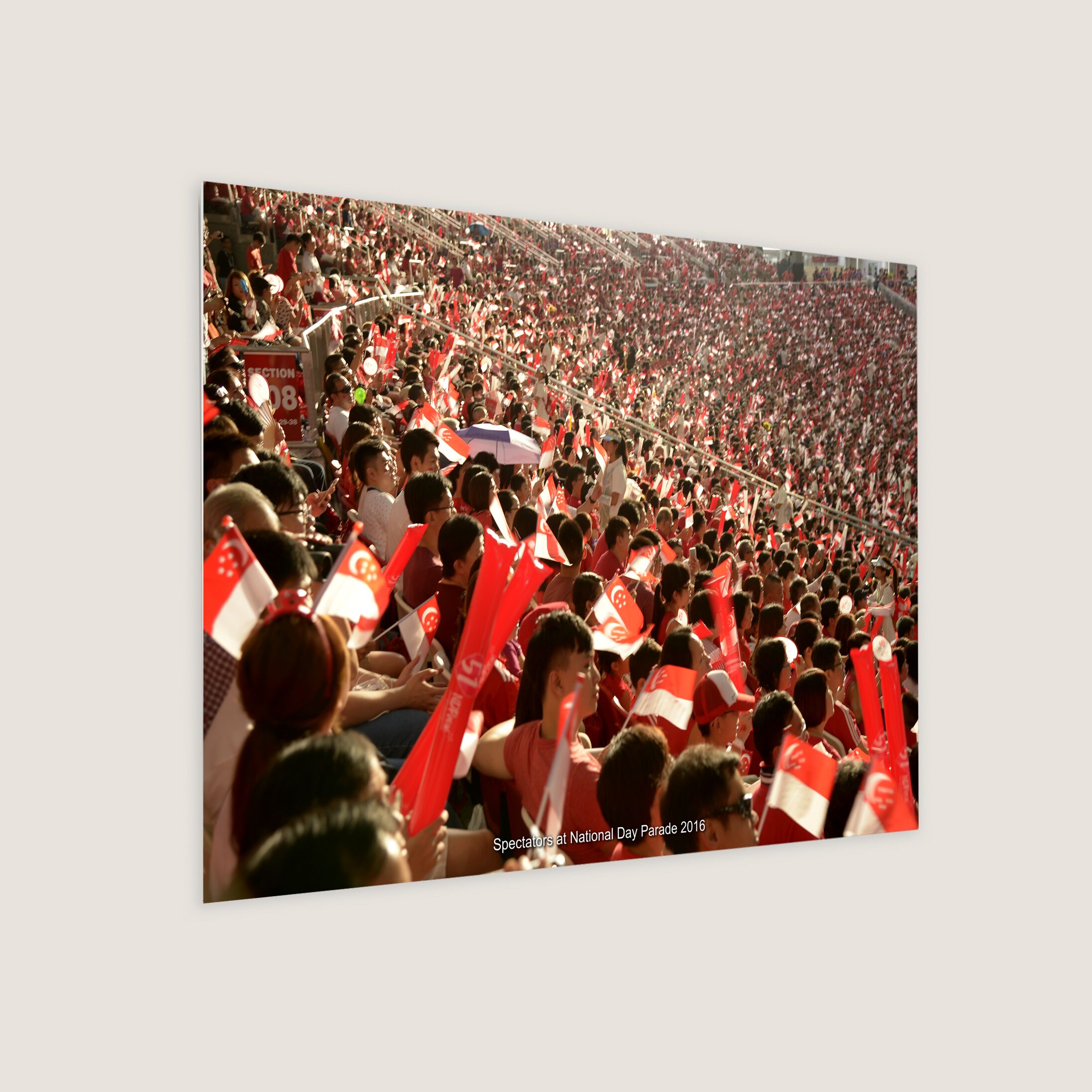 Spectators at National Day Parade 2016-My Sg Memories