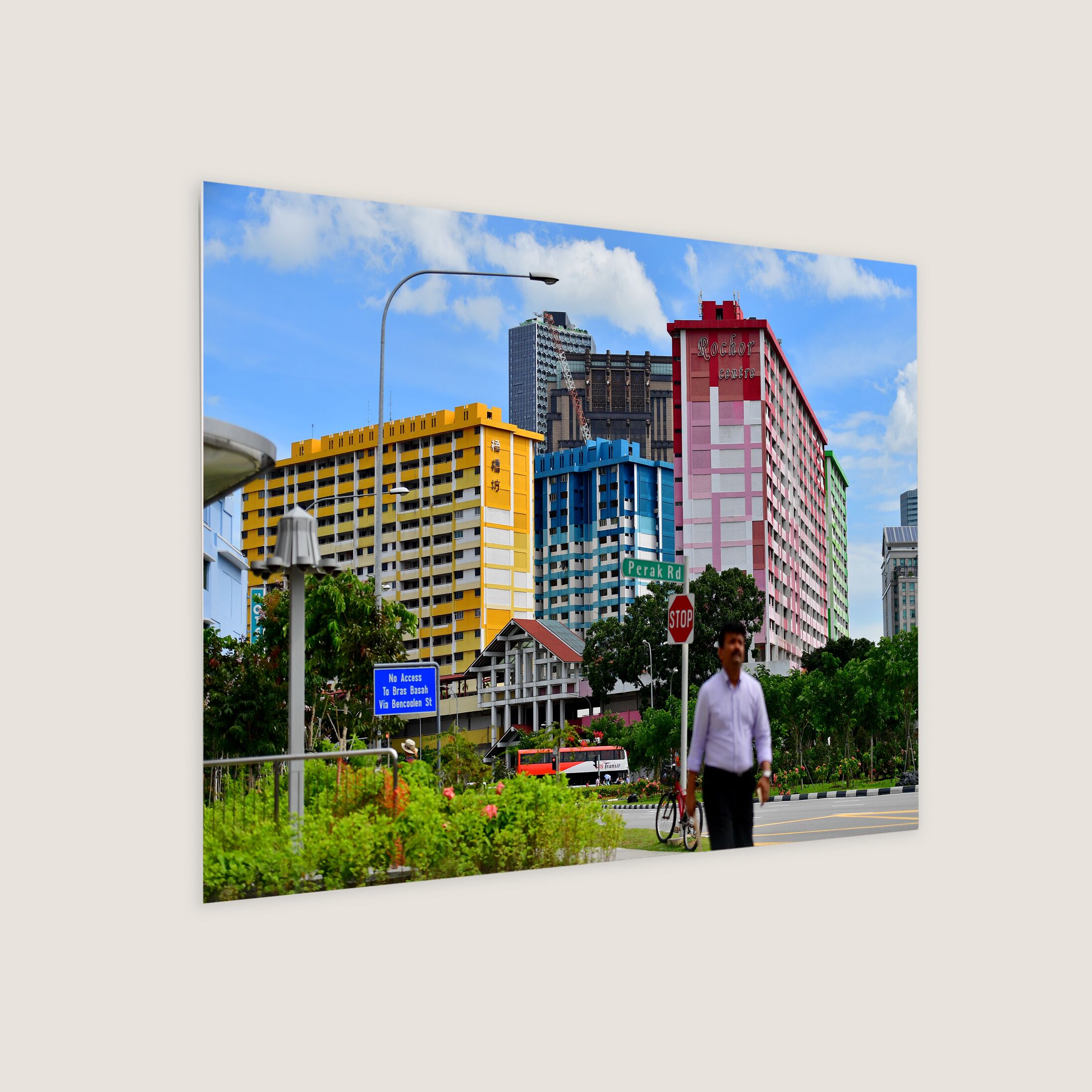 Iconic Coloured Flats at Rochor Centre 2016
