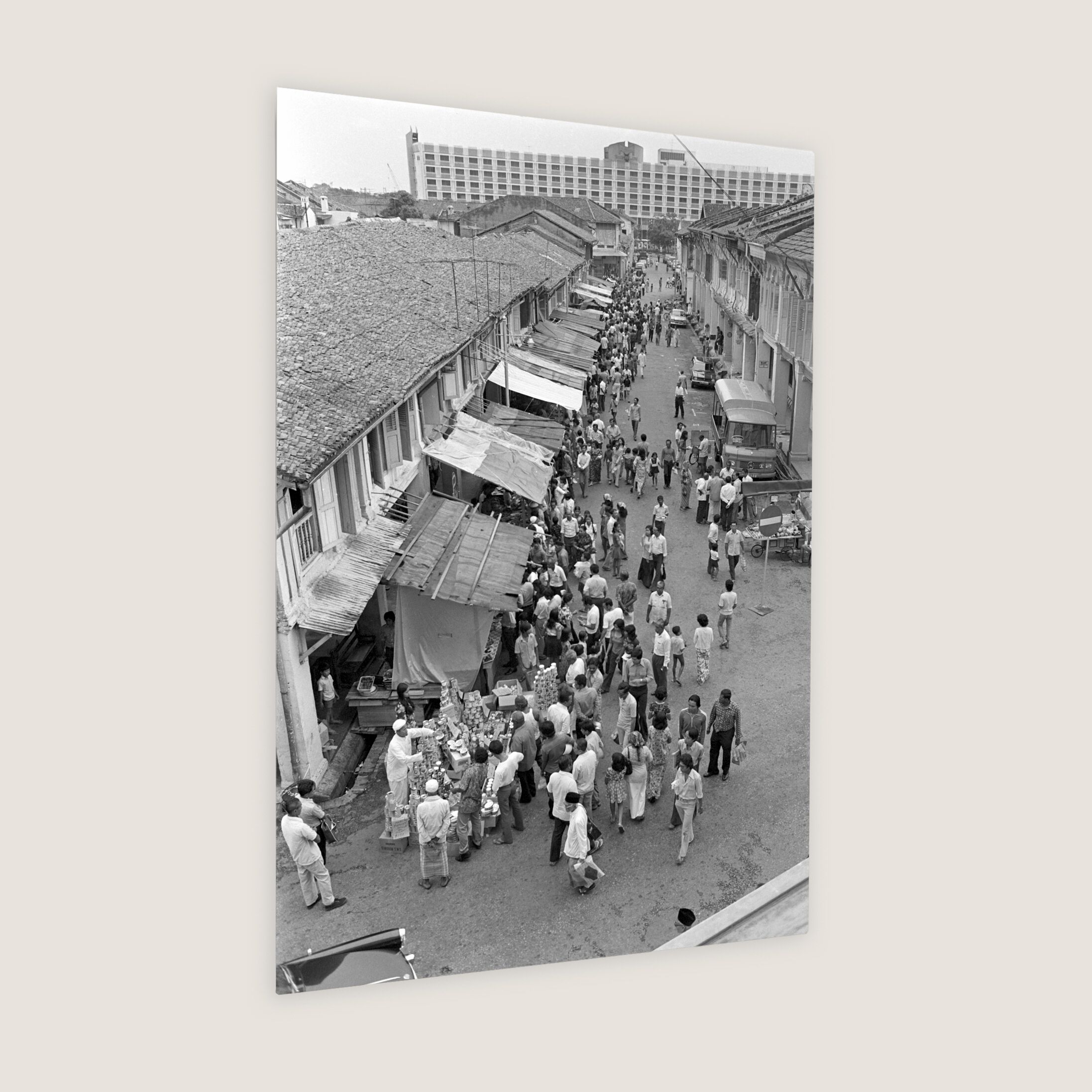 Bussorah Street During Ramadan 1975-My Sg Memories