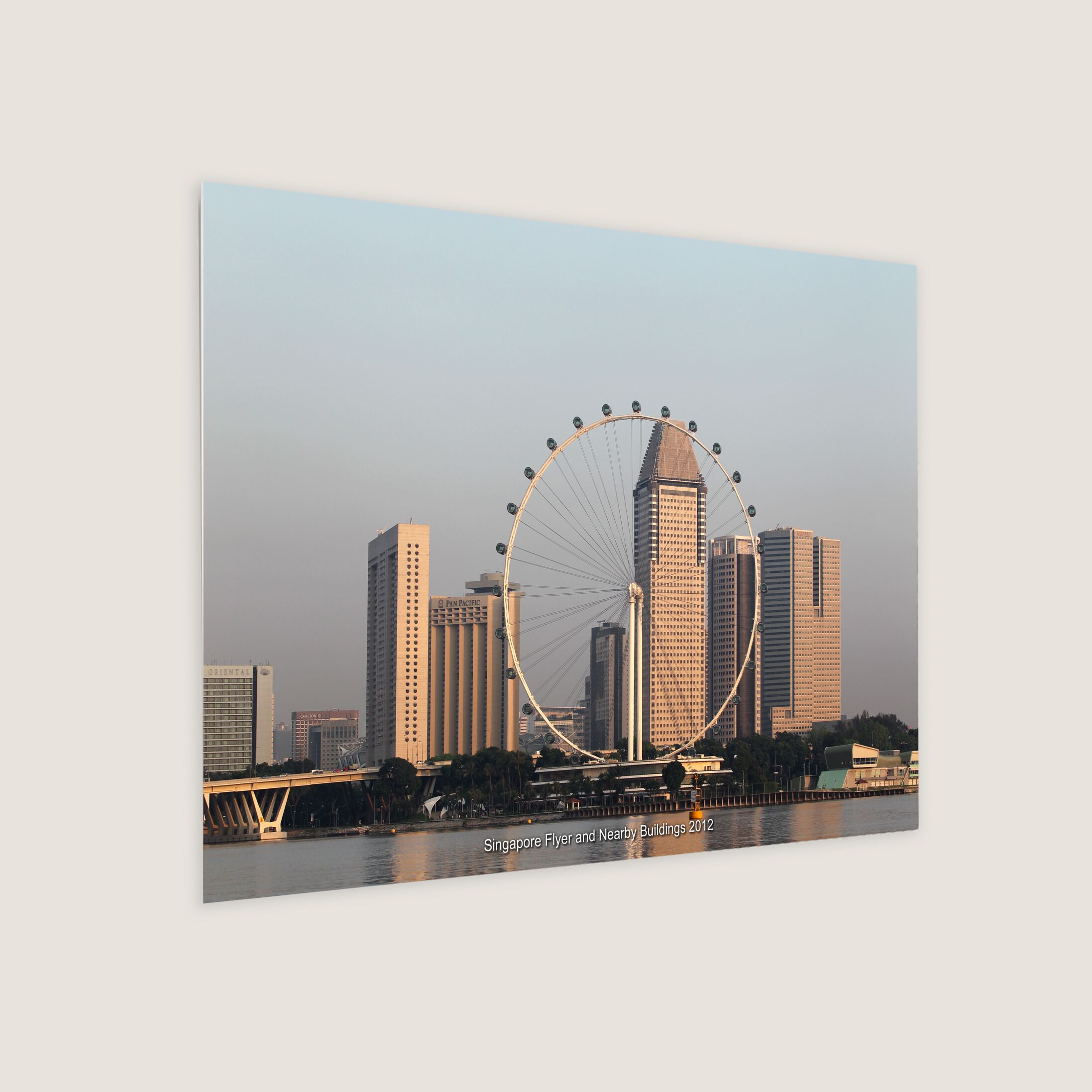 Singapore Flyer and Nearby Buildings 2012-My Sg Memories