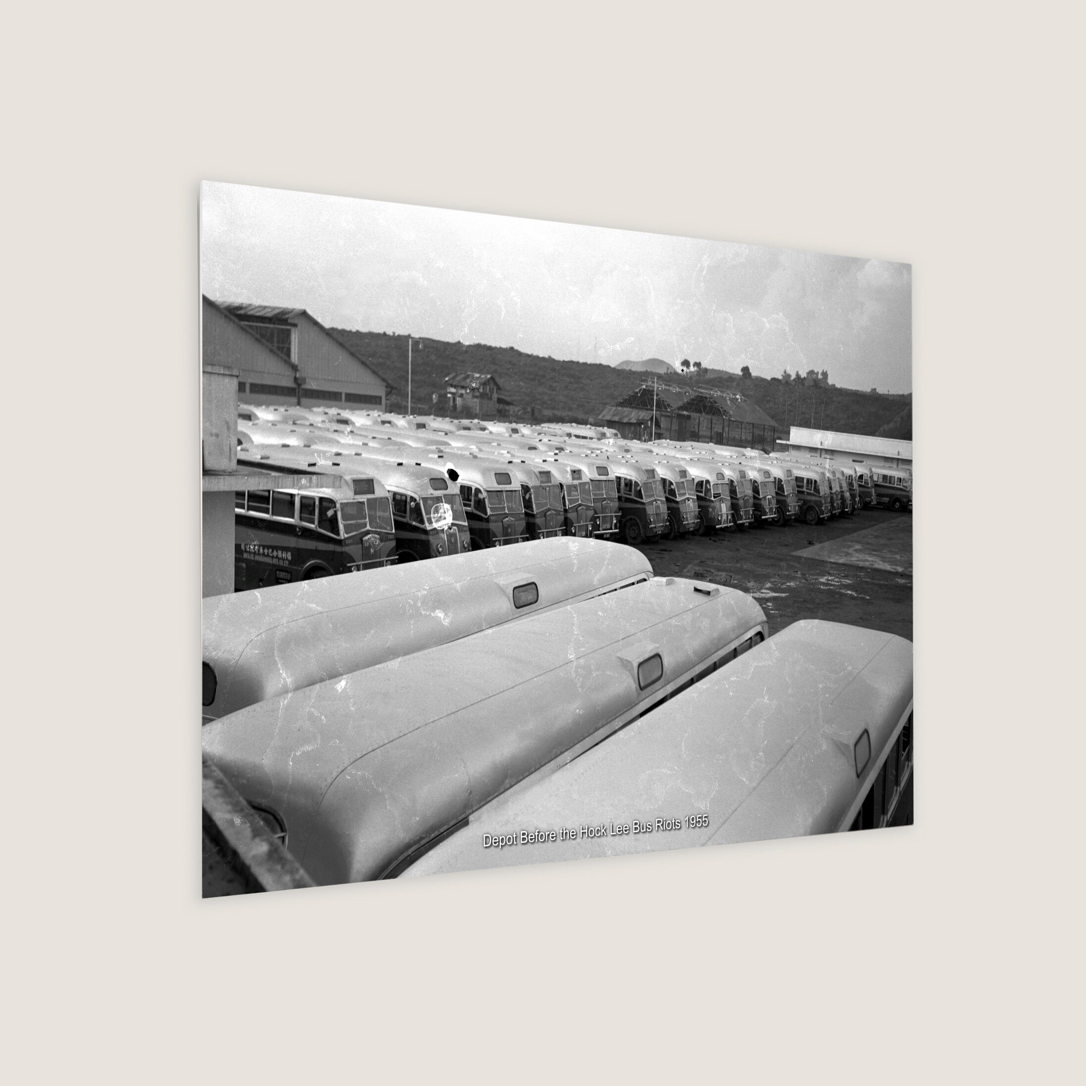 Depot Before the Hock Lee Bus Riots 1955-My Sg Memories
