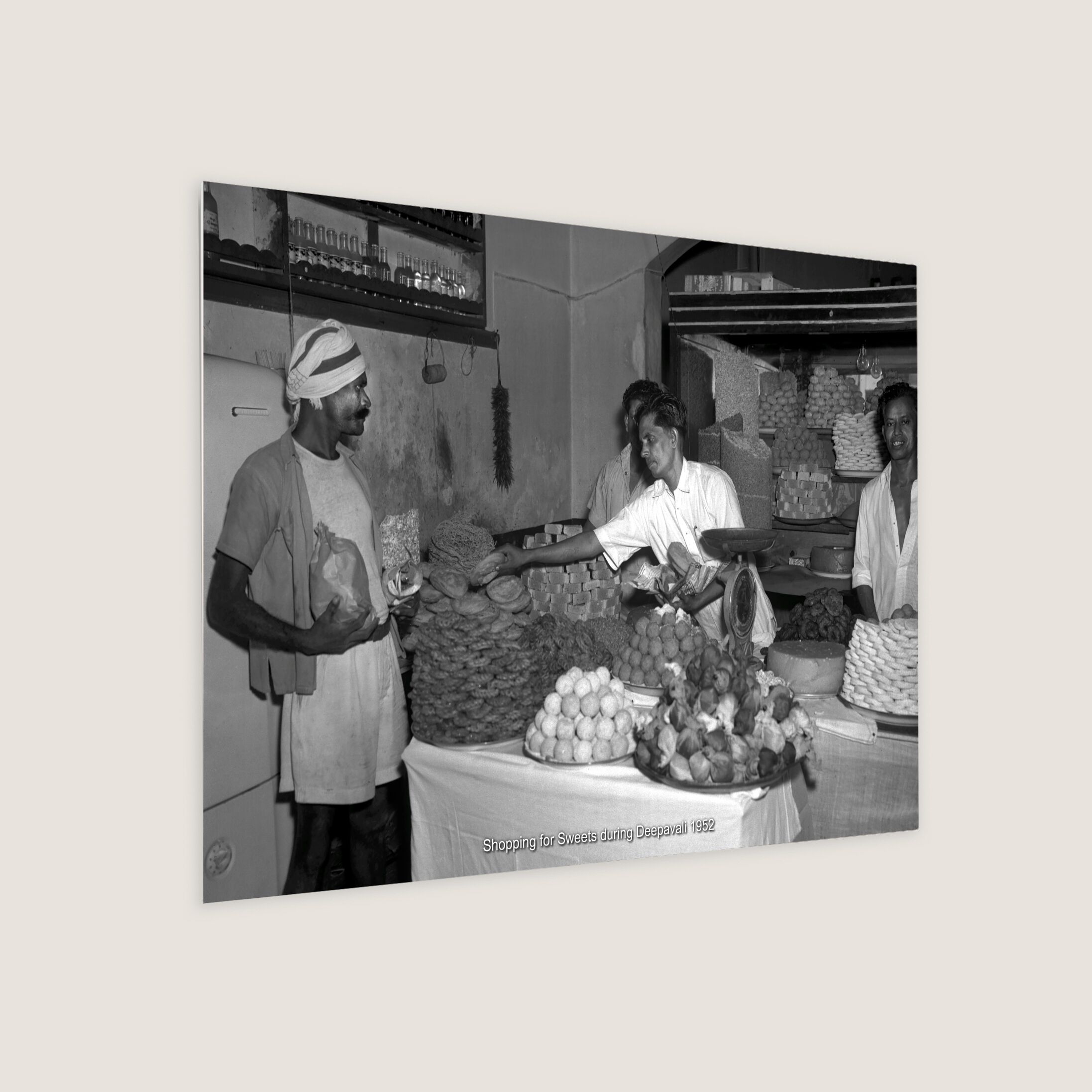 Shopping for Sweets during Deepavali 1952-My Sg Memories