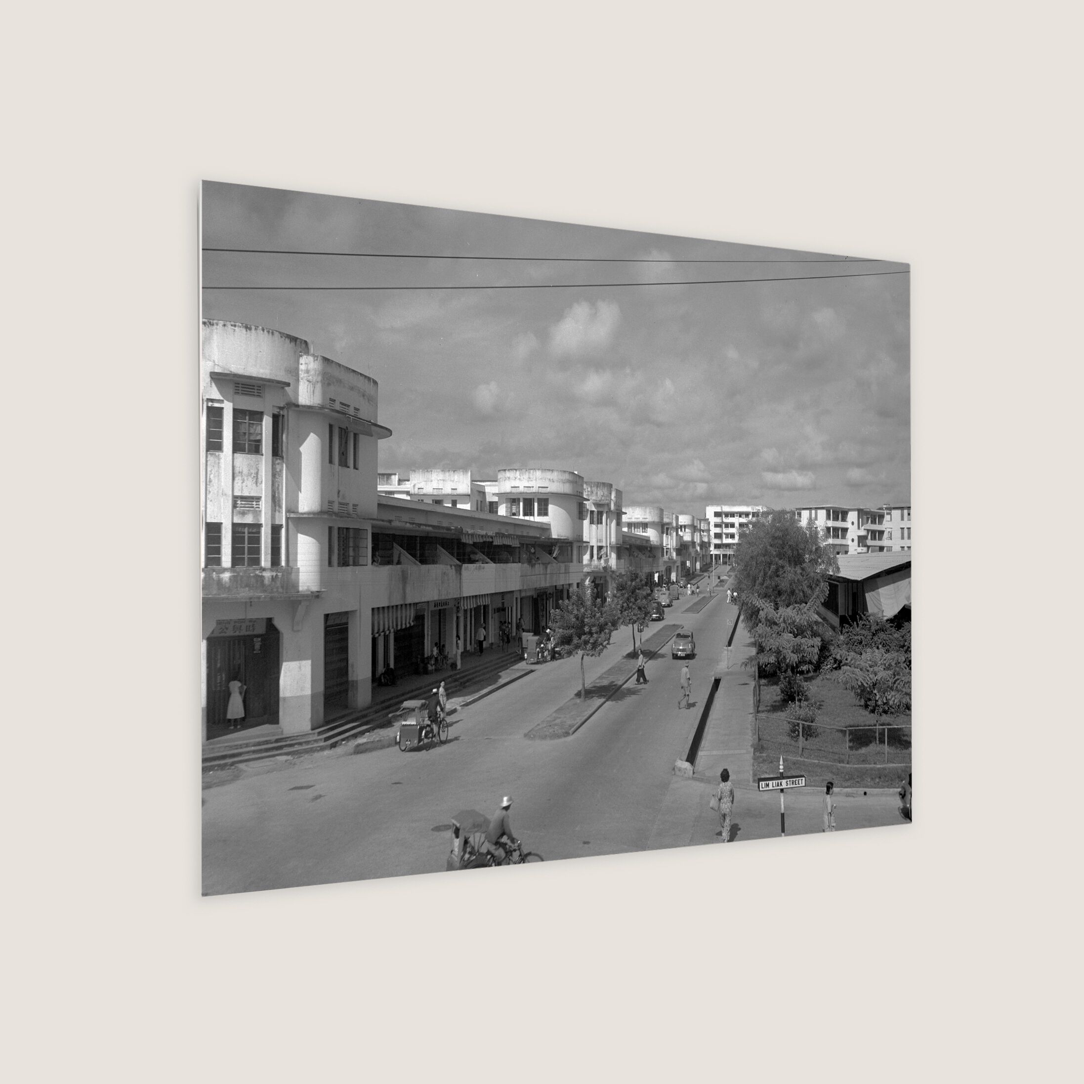 Seng Poh Road in Tiong Bahru 1952-My Sg Memories