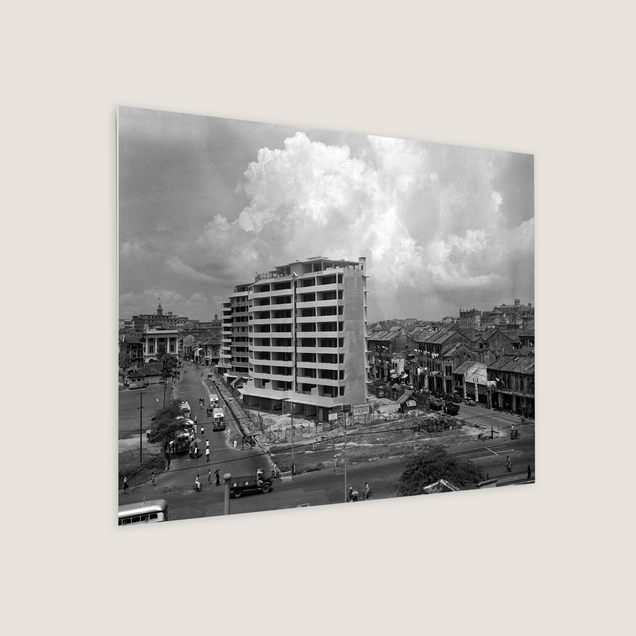 SIT Flats at Hokkien Street in the City 1952