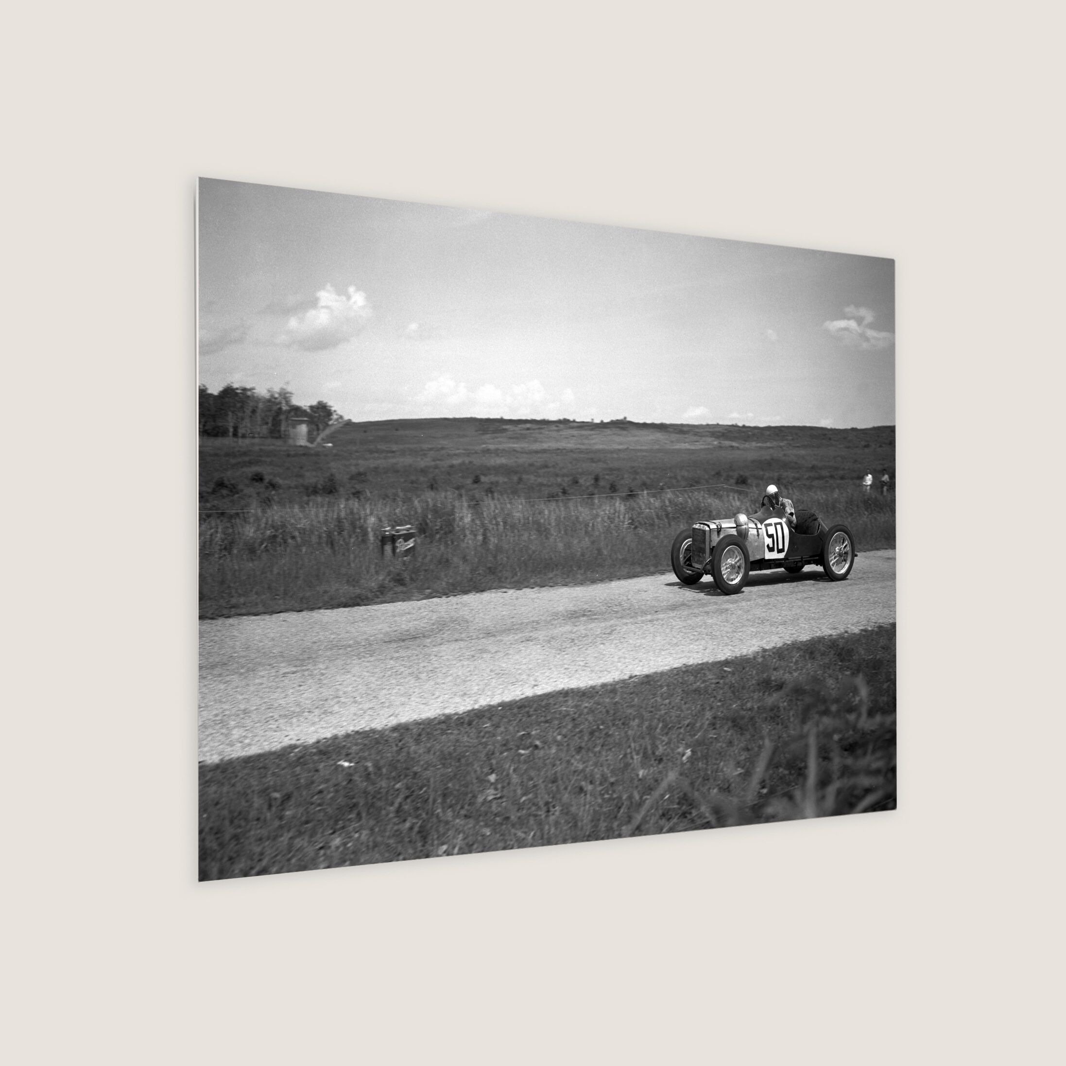 Motor Club Speed Trial in Lim Chu Kang 1950-My Sg Memories