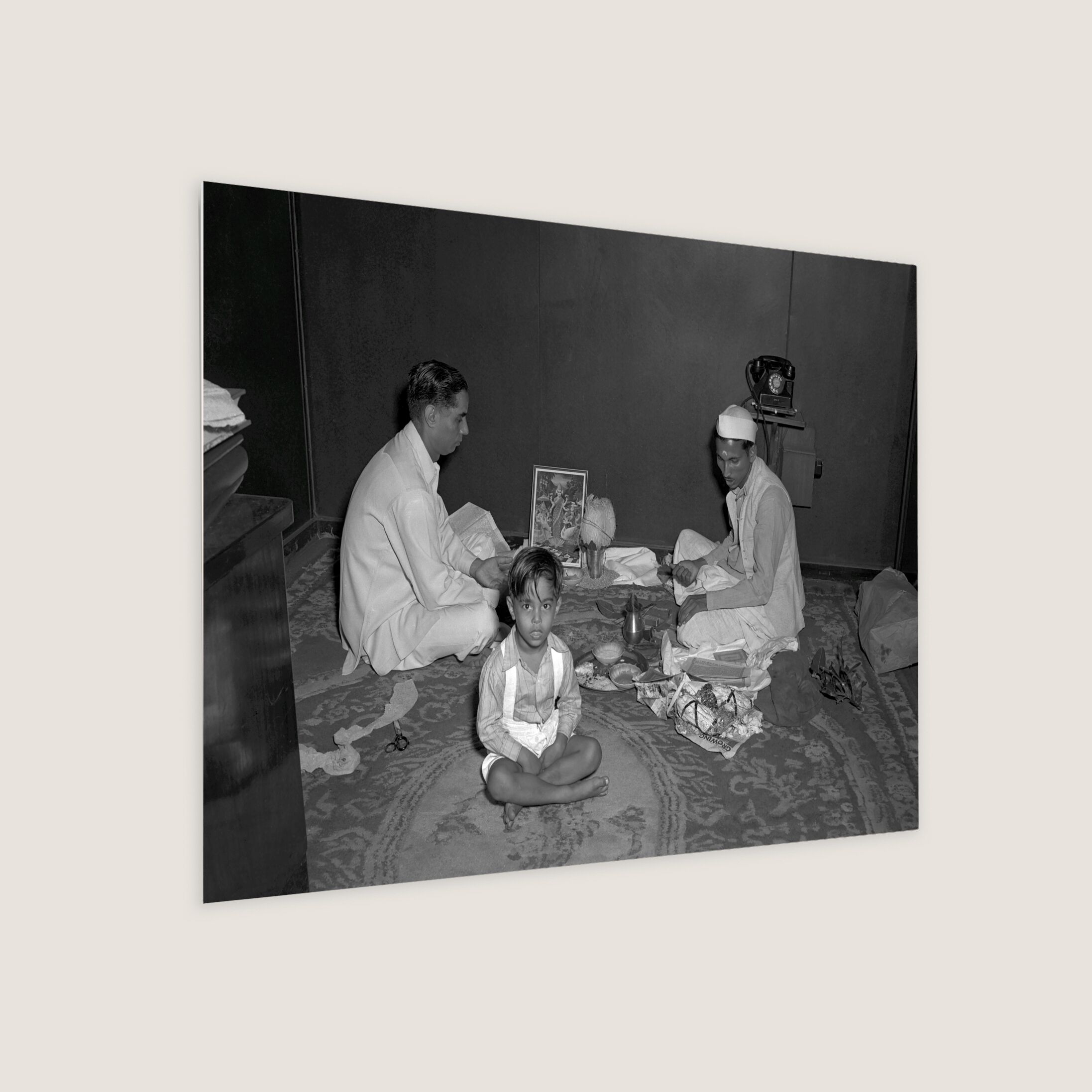 Celebrating Deepavali at home 1952