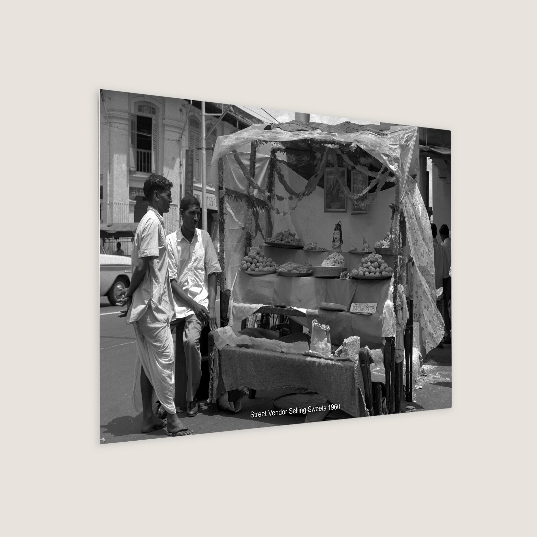 Street Vendor Selling Sweets 1960-My Sg Memories