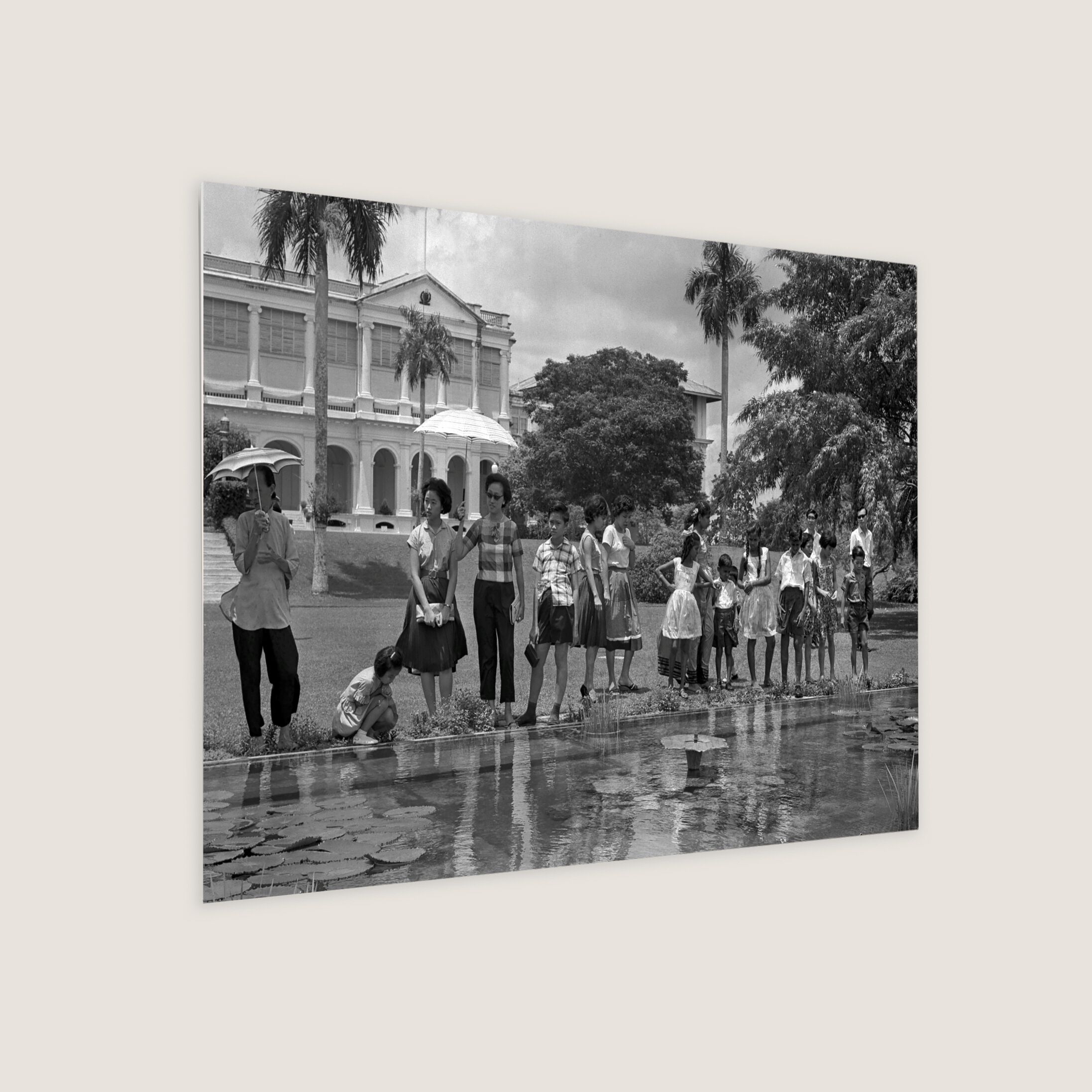 Visiting Istana During Deepavali 1962