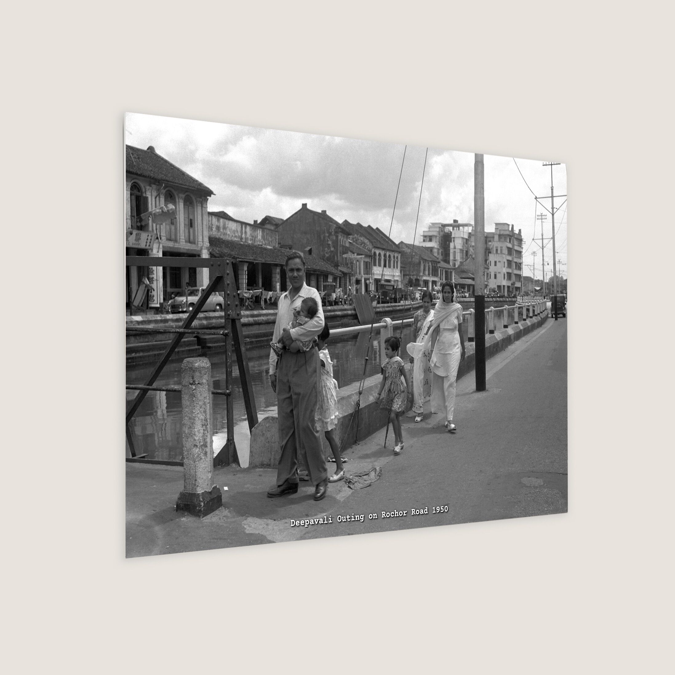 Deepavali Outing on Rochor Road 1950