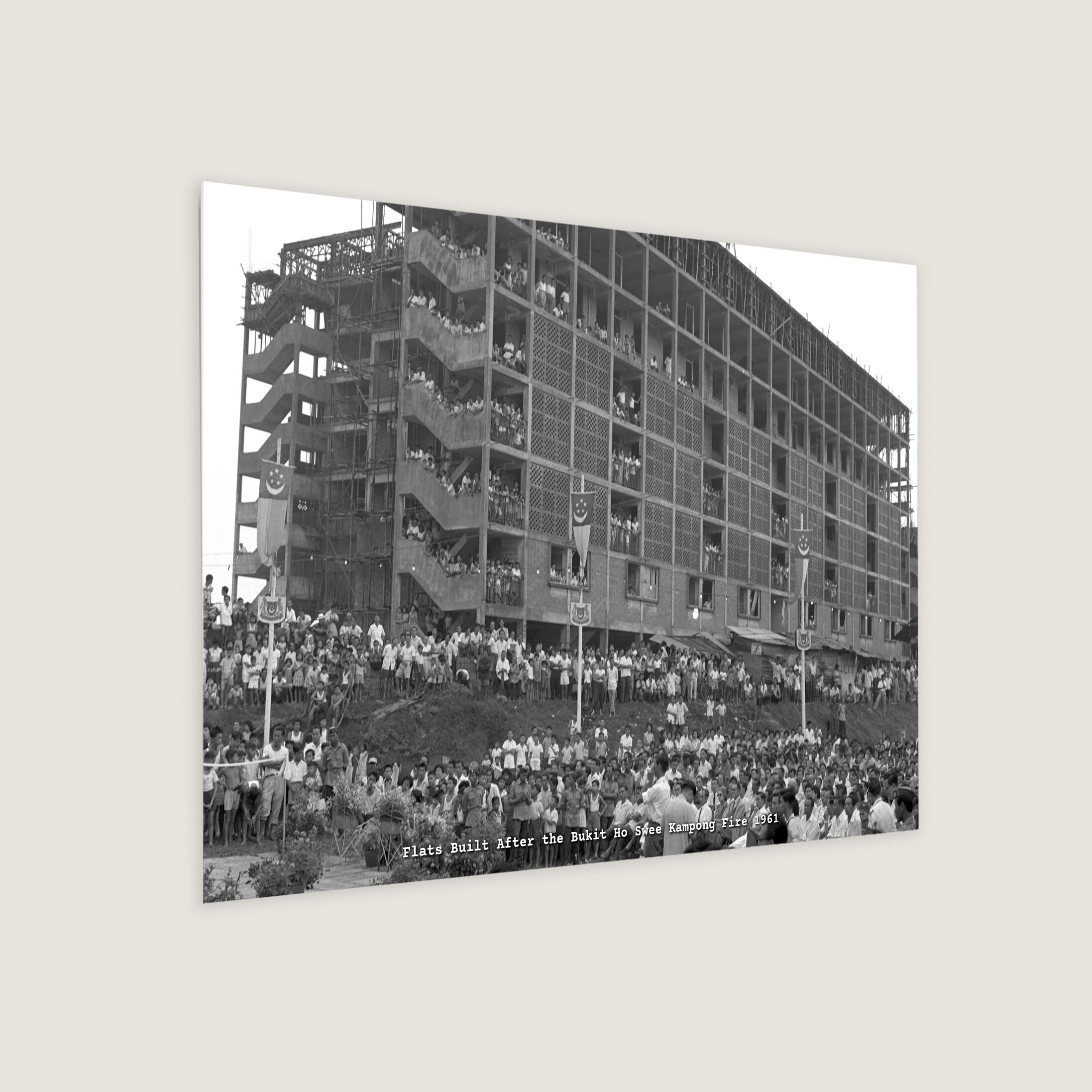 Flats Built After the Bukit Ho Swee Kampong Fire 1961-My Sg Memories