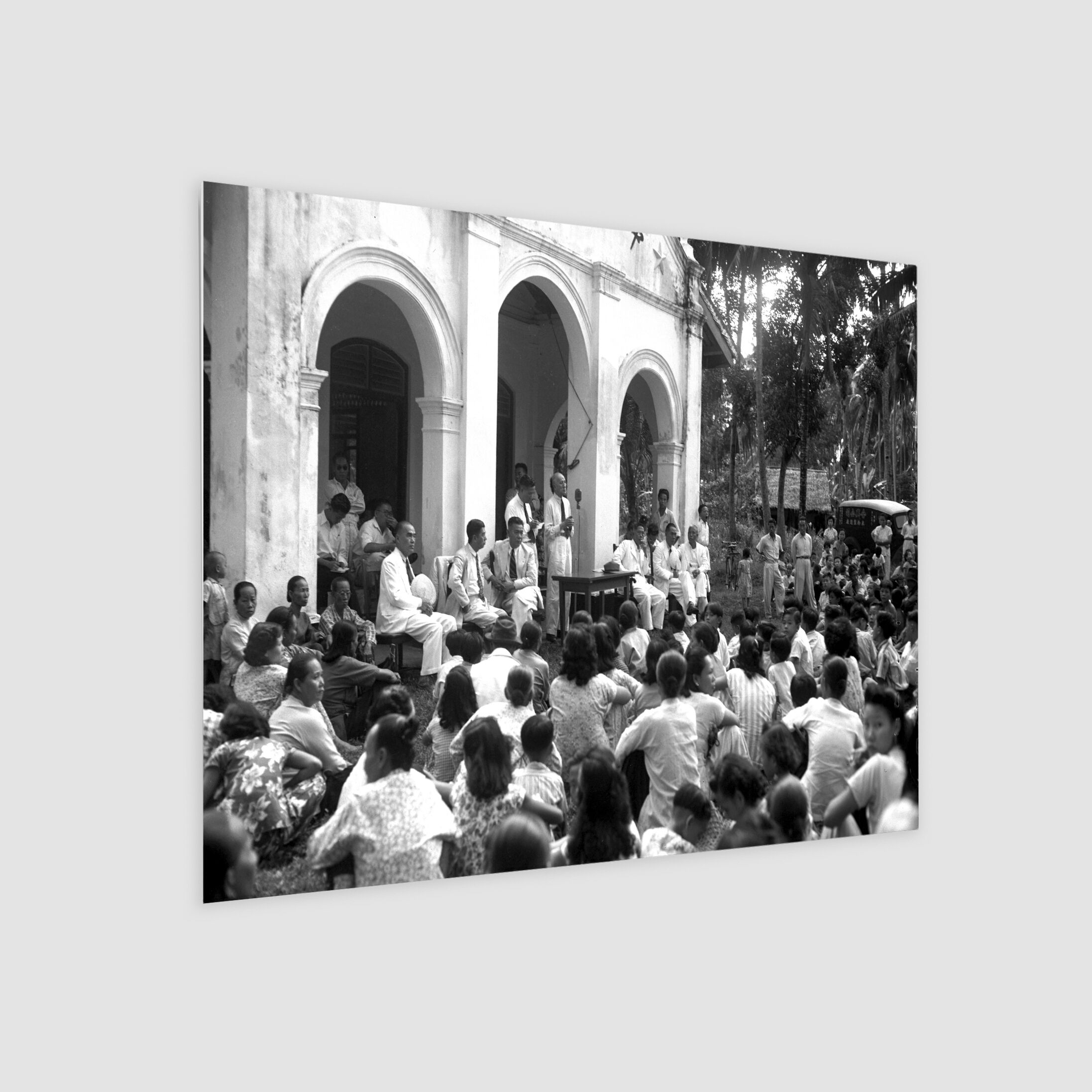 Gathering at Presbyterian Chinese Church 1951-My Sg Memories
