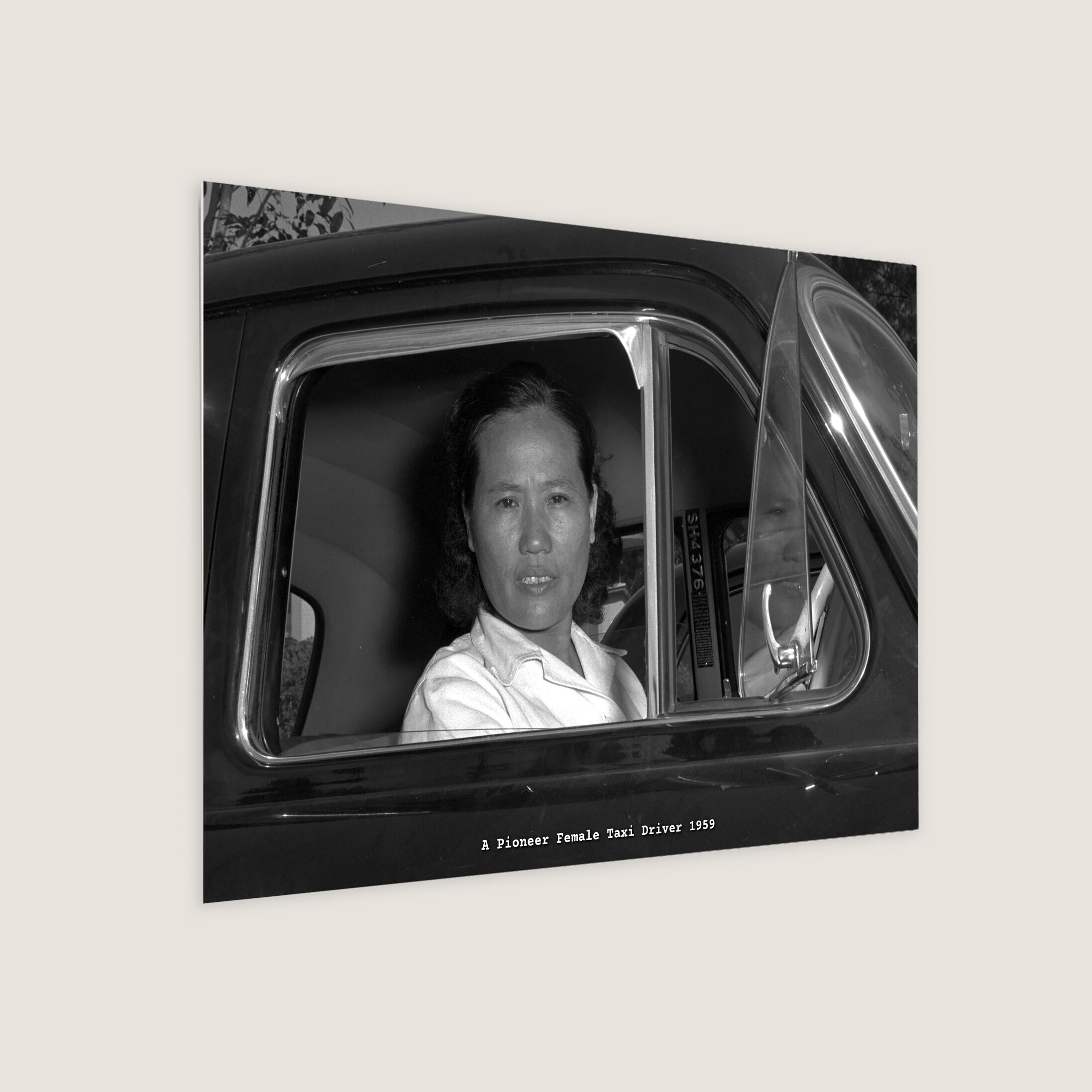 A Pioneer Female Taxi Driver 1959-My Sg Memories