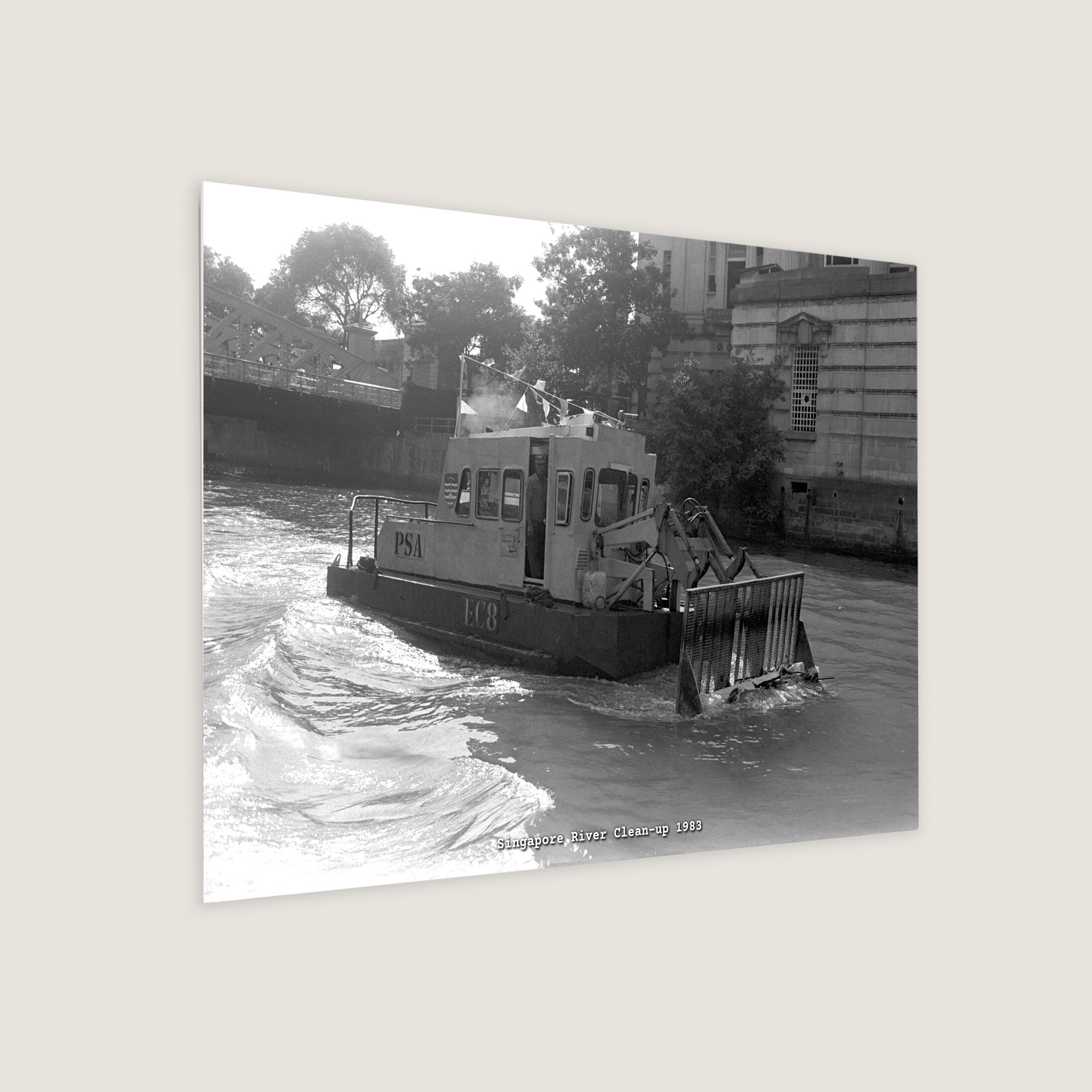 Singapore River Clean-up 1983-My Sg Memories