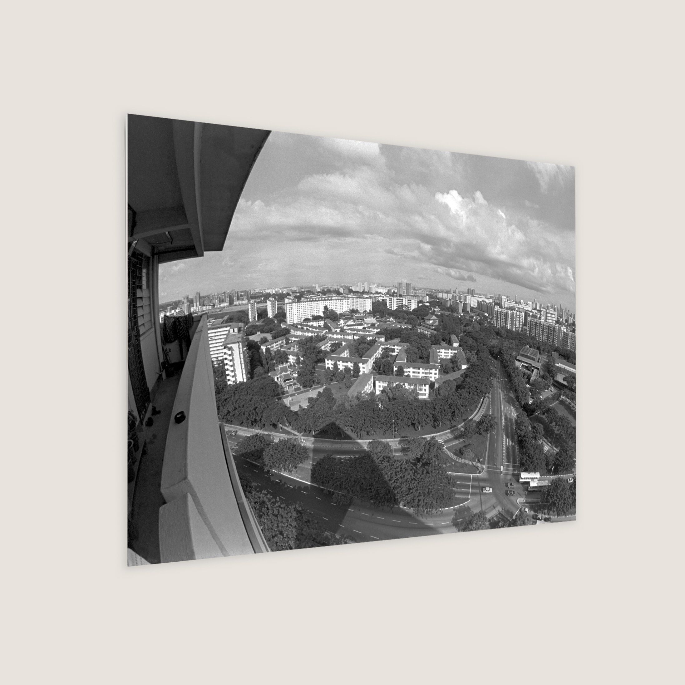 View from Old SIT Flats at Temple Ave 1983-My Sg Memories