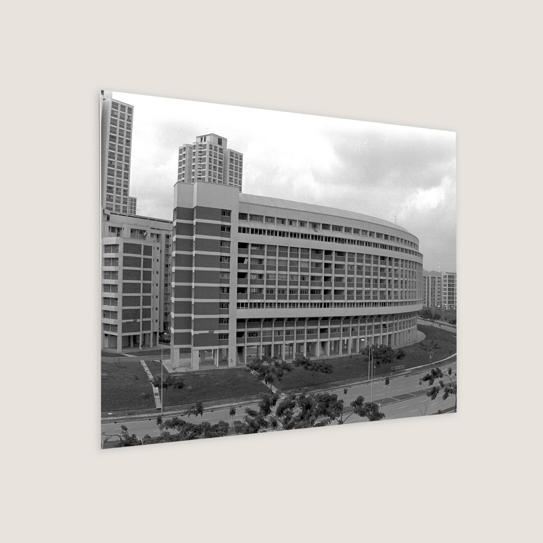 An Eye-catching HDB Flat at Jurong East Ave 1 1983-My Sg Memories
